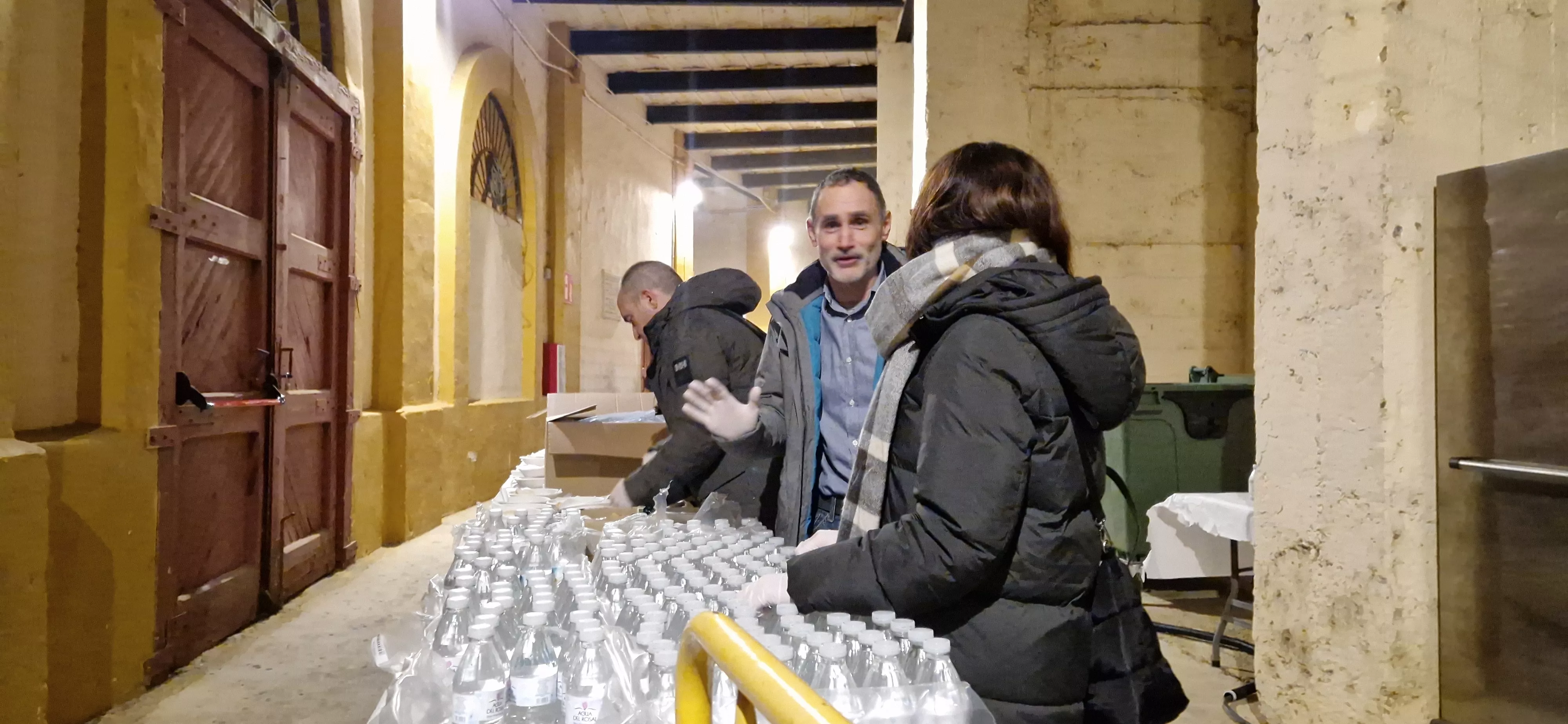 Víspera de San Vicente, sin hoguera y a cubierto. Foto Myriam Martínez 