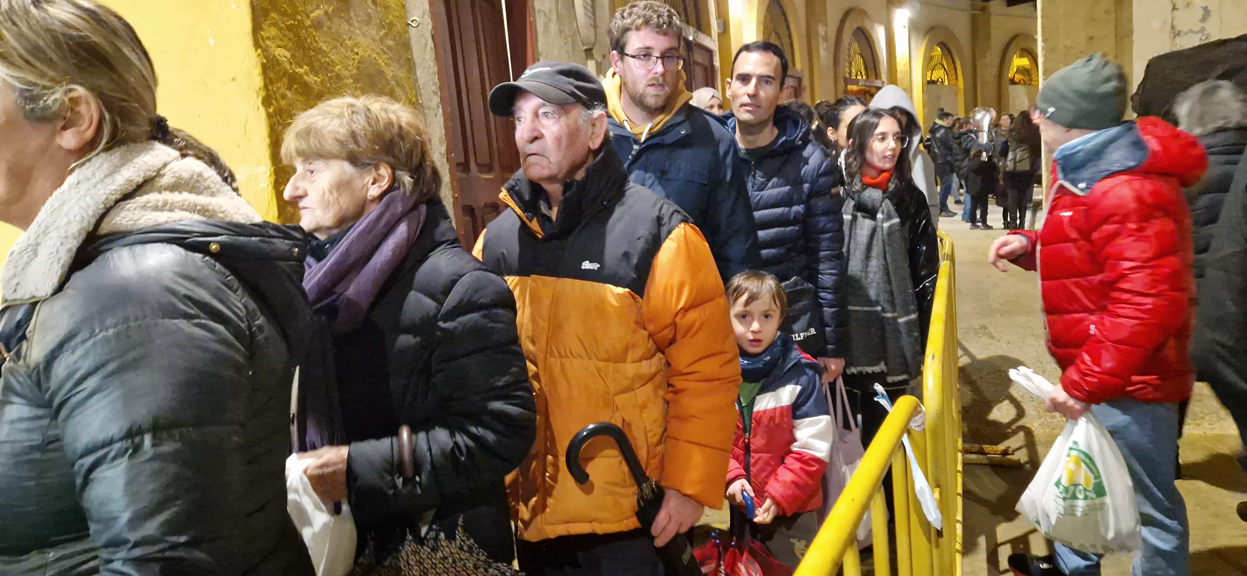 Víspera de San Vicente, sin hoguera y a cubierto. Foto Myriam Martínez 