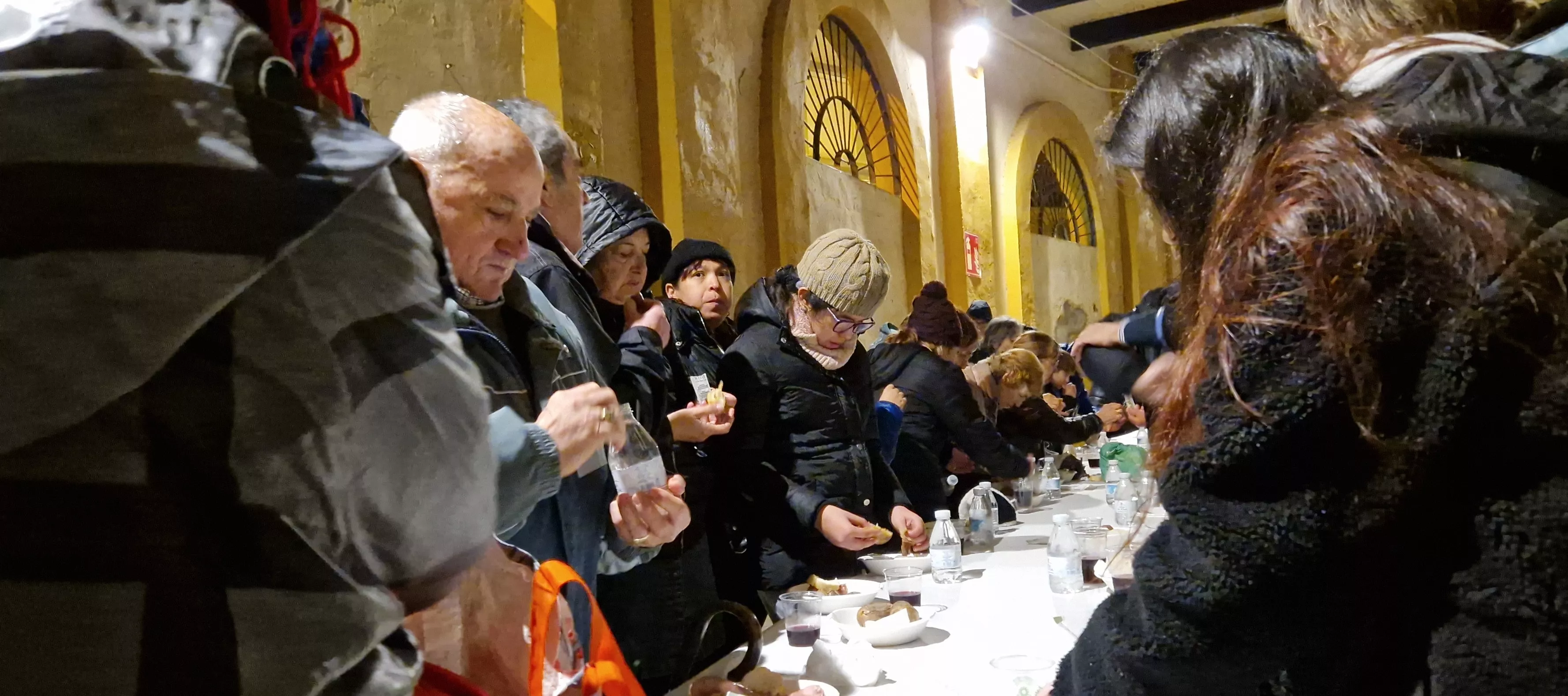 Víspera de San Vicente, sin hoguera y a cubierto. Foto Myriam Martínez 