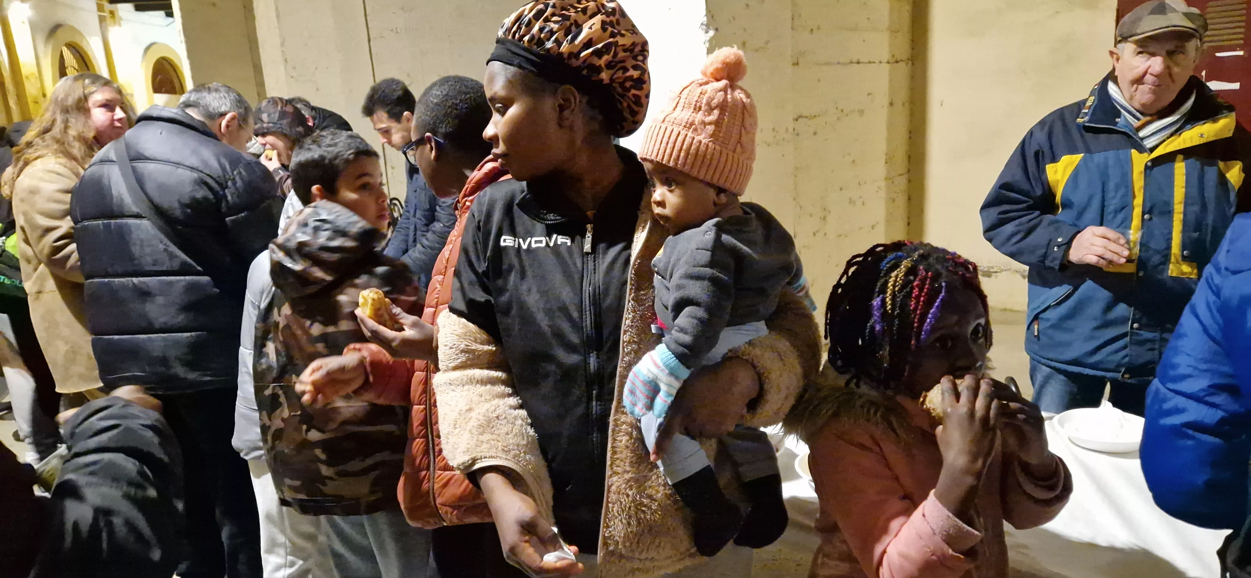 Víspera de San Vicente, sin hoguera y a cubierto. Foto Myriam Martínez 