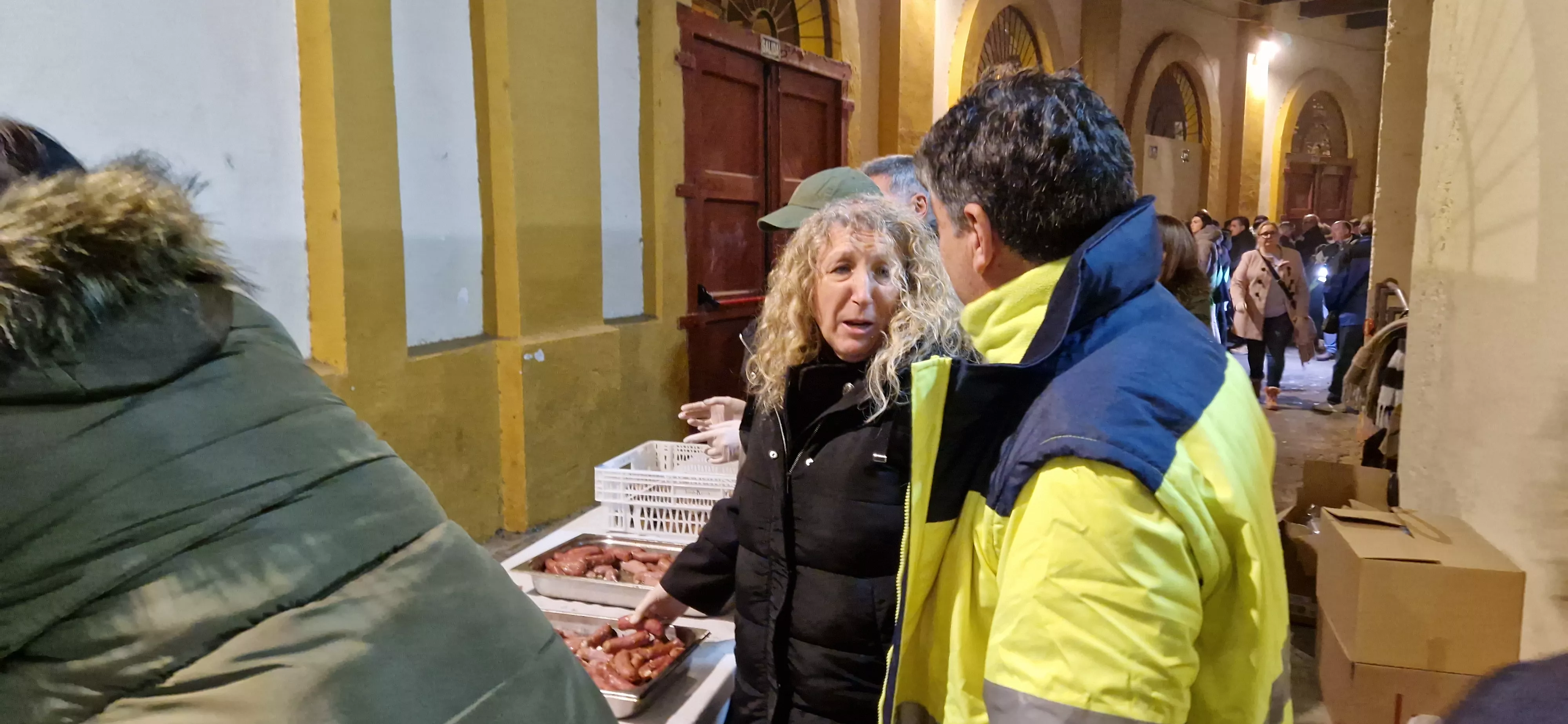 Víspera de San Vicente, sin hoguera y a cubierto. Foto Myriam Martínez 