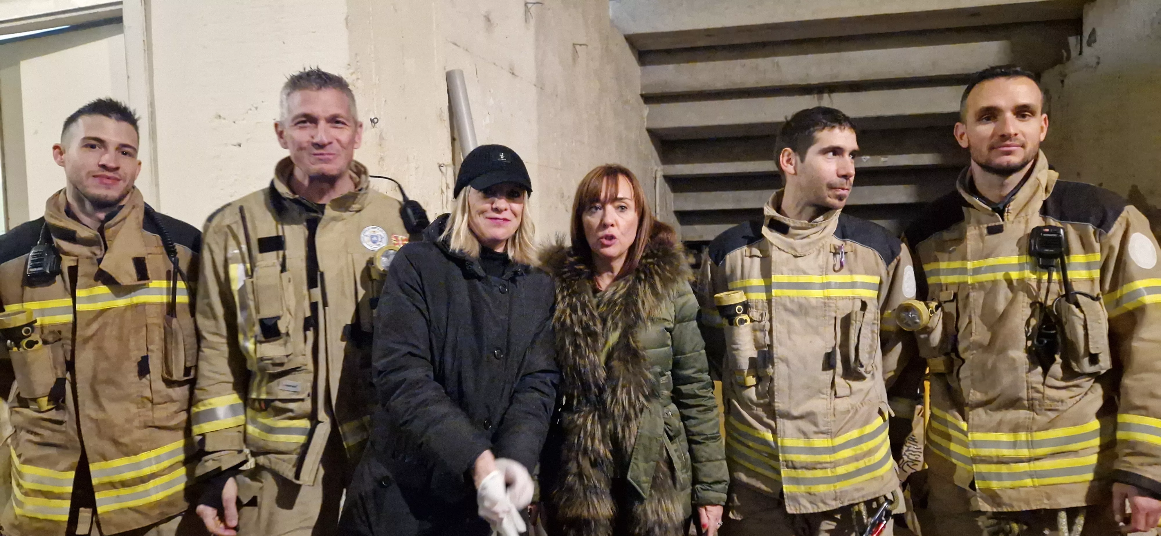 Víspera de San Vicente, sin hoguera y a cubierto. Foto Myriam Martínez 