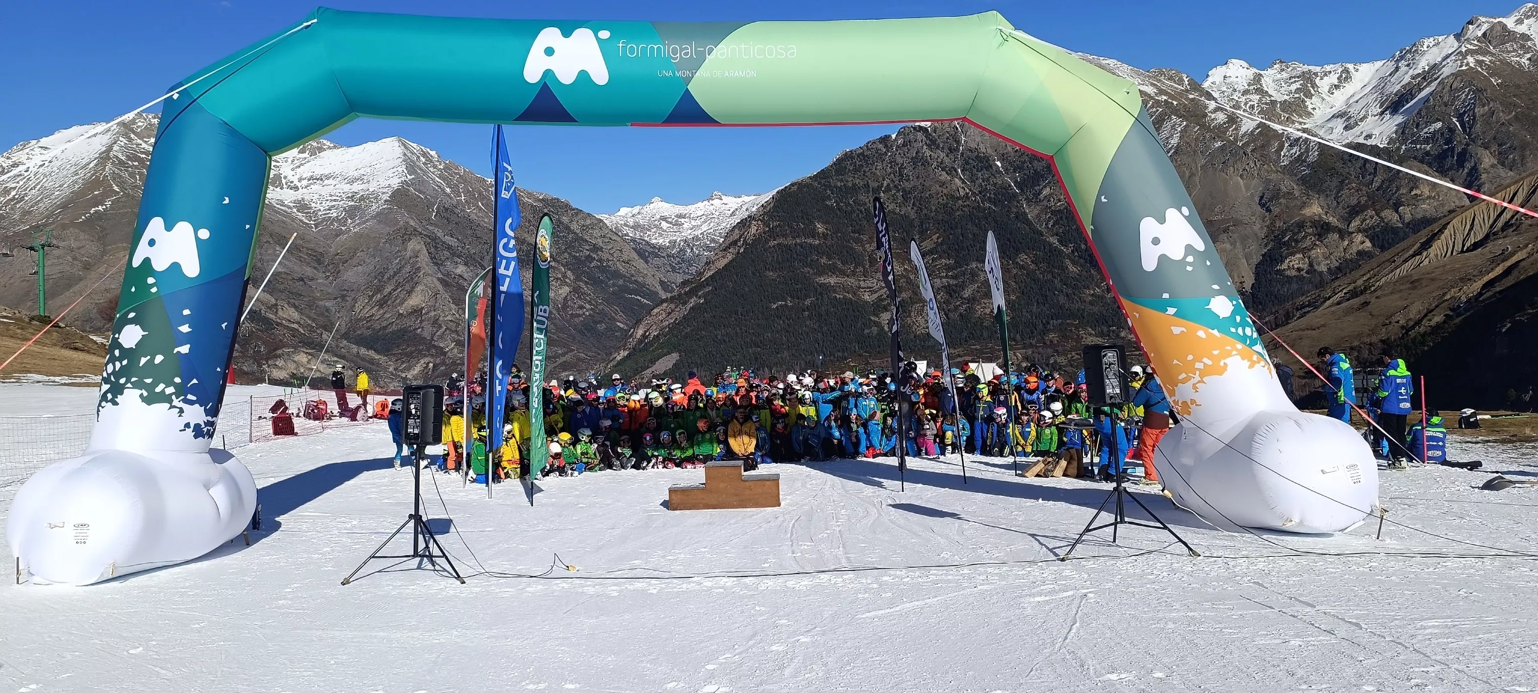 Formigal-Panticosa acoge la 3ª Fase de la Copa España DPD-Inclusiva. Foto de archivo.
