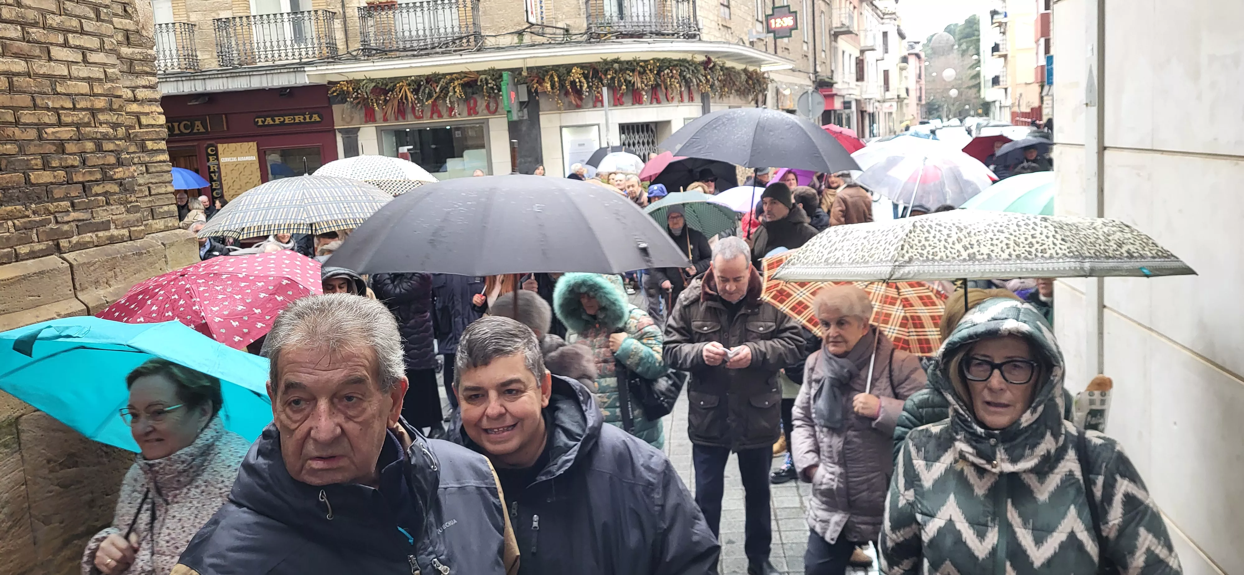 Ronda a San Vicente 2025 con Elenco Aragonés y el Grupo San Lorenzo. Foto Mercedes Manterola