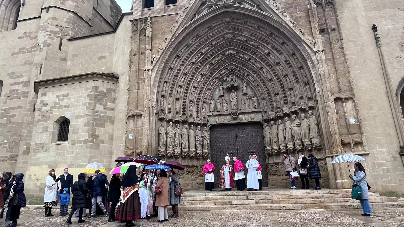 Huesca recupera la procesión de San Vicente. Foto Mercedes Manterola