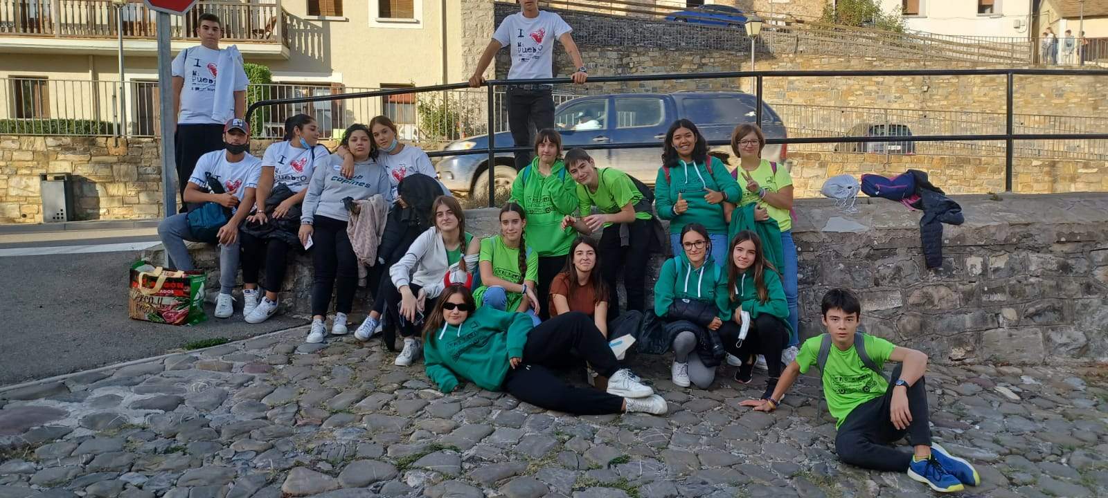 El grupo de jóvenes de la Jacetania ha realizado ya algunas actividades, entre ellas, el pasado mes de noviembre organizaban actividades infantiles en las fiestas de San Martín de Hecho.