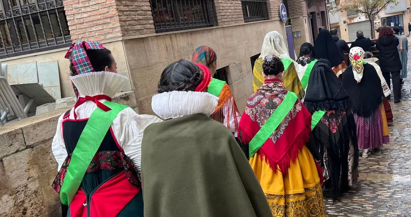 Huesca recupera la procesión de San Vicente. Foto Mercedes Manterola