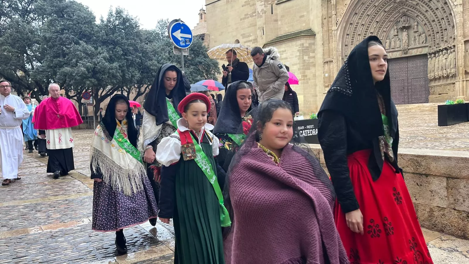 Huesca recupera la procesión de San Vicente. Foto Mercedes Manterola