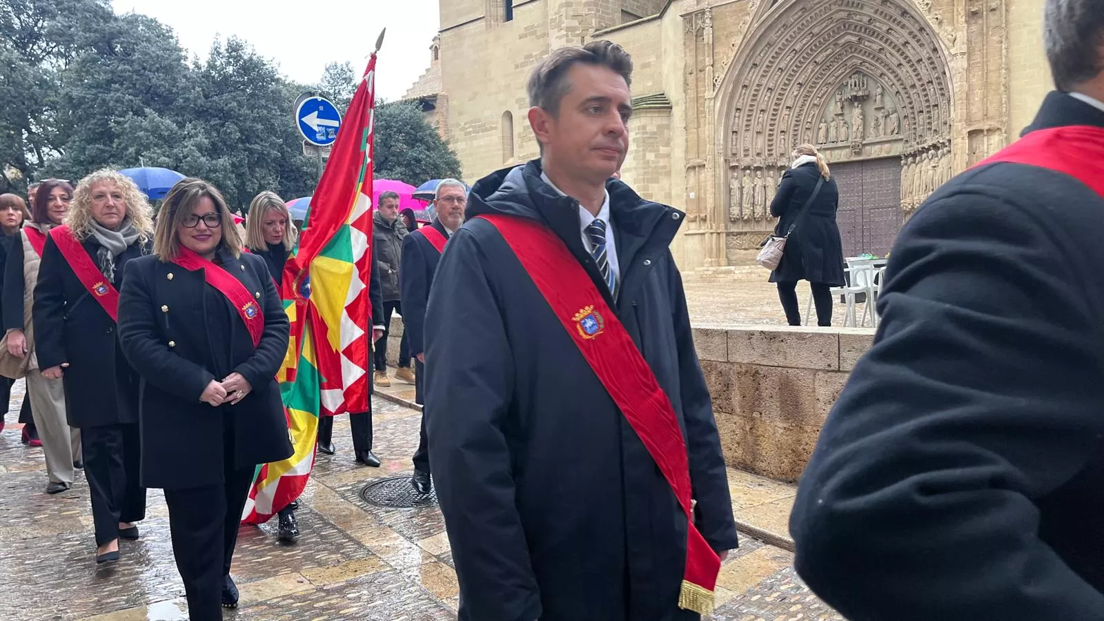 Huesca recupera la procesión de San Vicente. Foto Mercedes Manterola