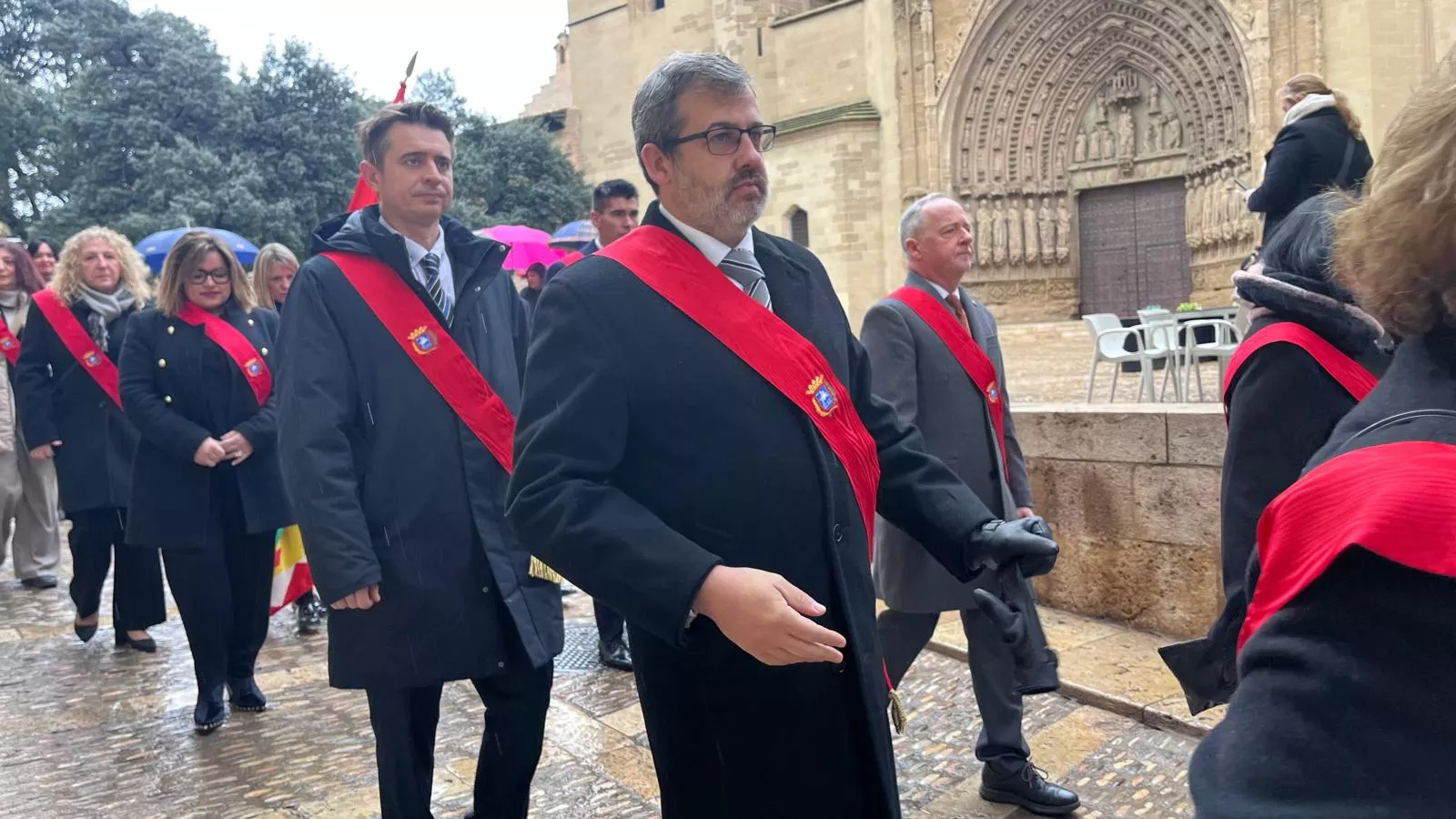 Huesca recupera la procesión de San Vicente. Foto Mercedes Manterola