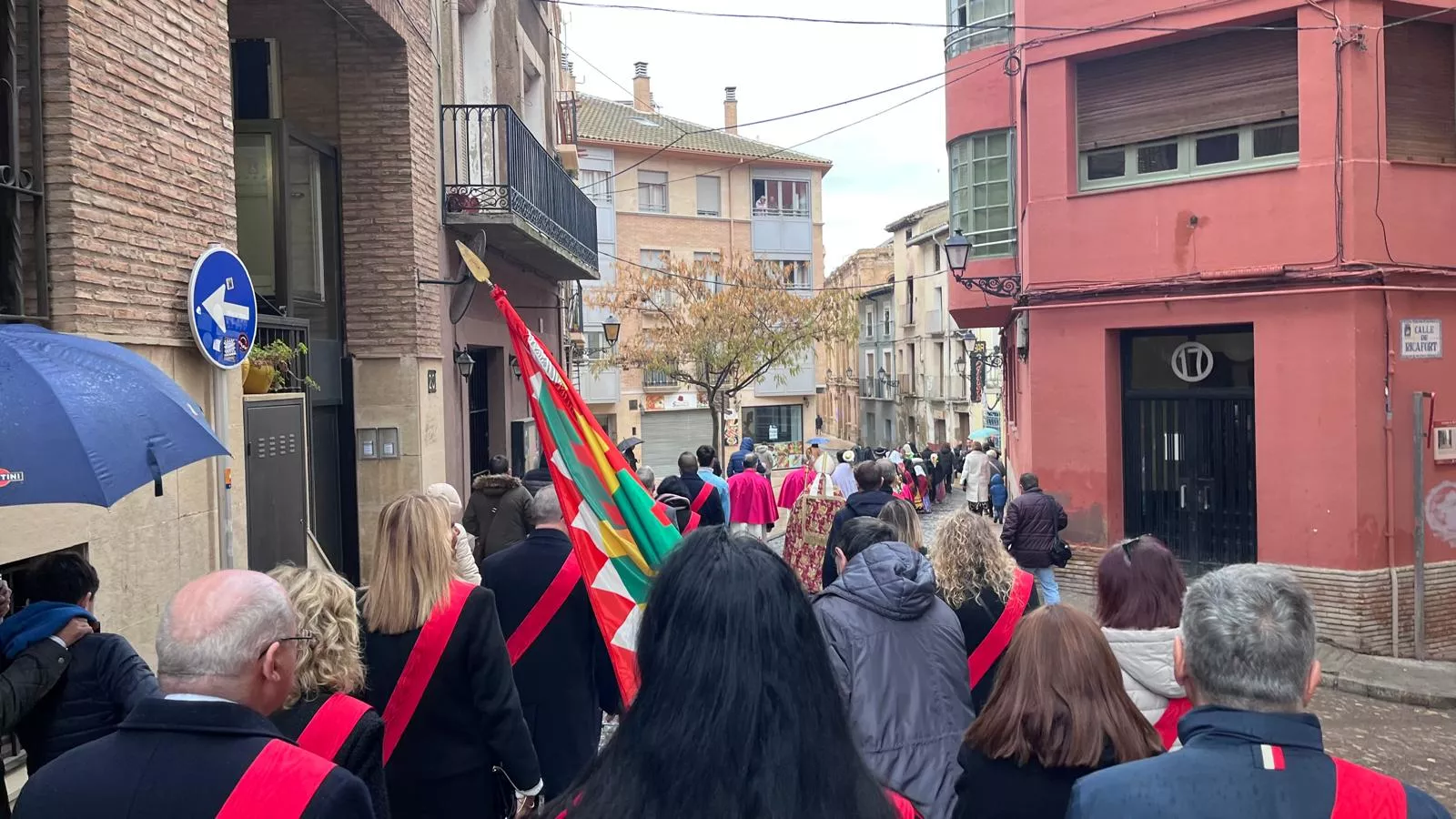 Huesca recupera la procesión de San Vicente. Foto Mercedes Manterola