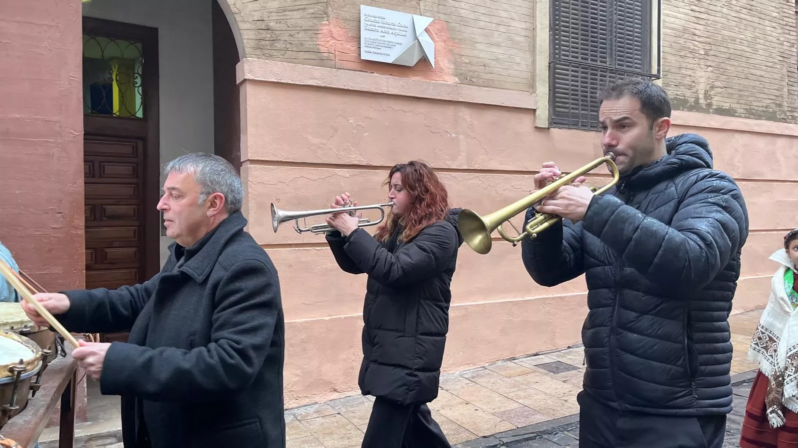 Huesca recupera la procesión de San Vicente. Foto Mercedes Manterola