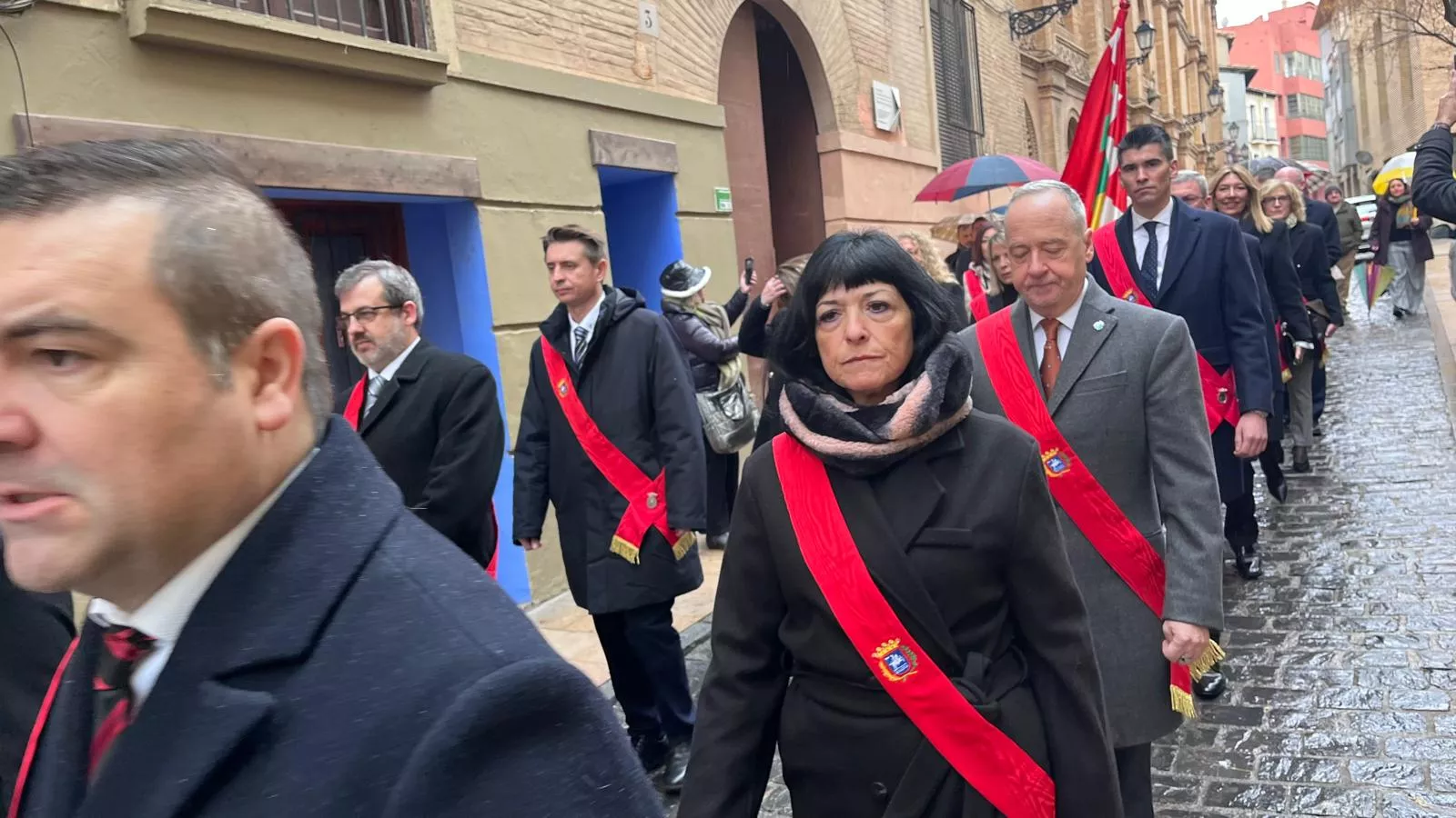 Huesca recupera la procesión de San Vicente. Foto Mercedes Manterola