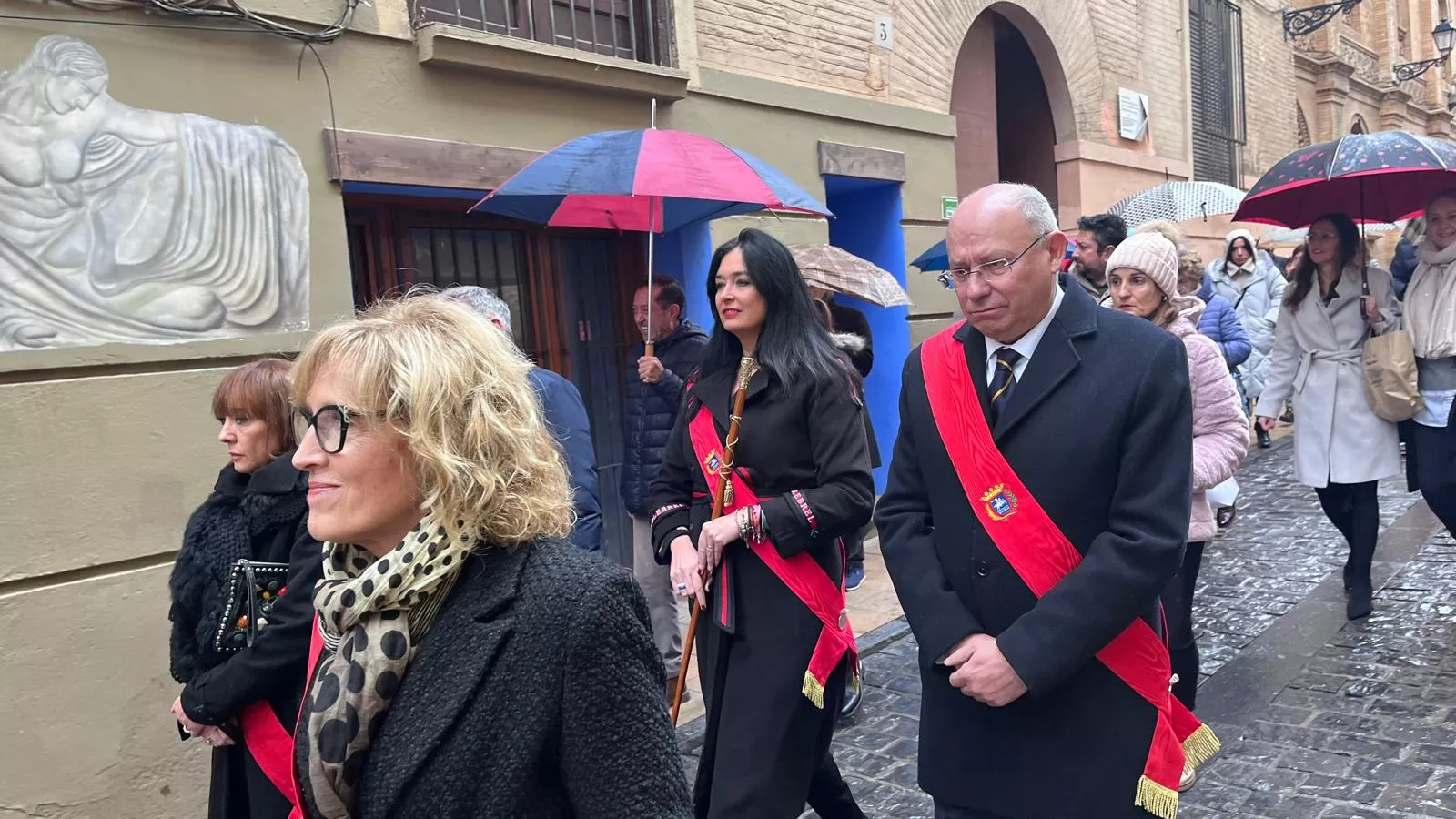 Huesca recupera la procesión de San Vicente. Foto Mercedes Manterola