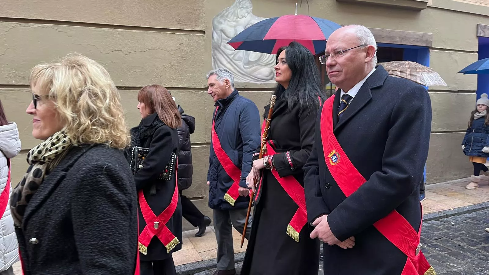 Huesca recupera la procesión de San Vicente. Foto Mercedes Manterola
