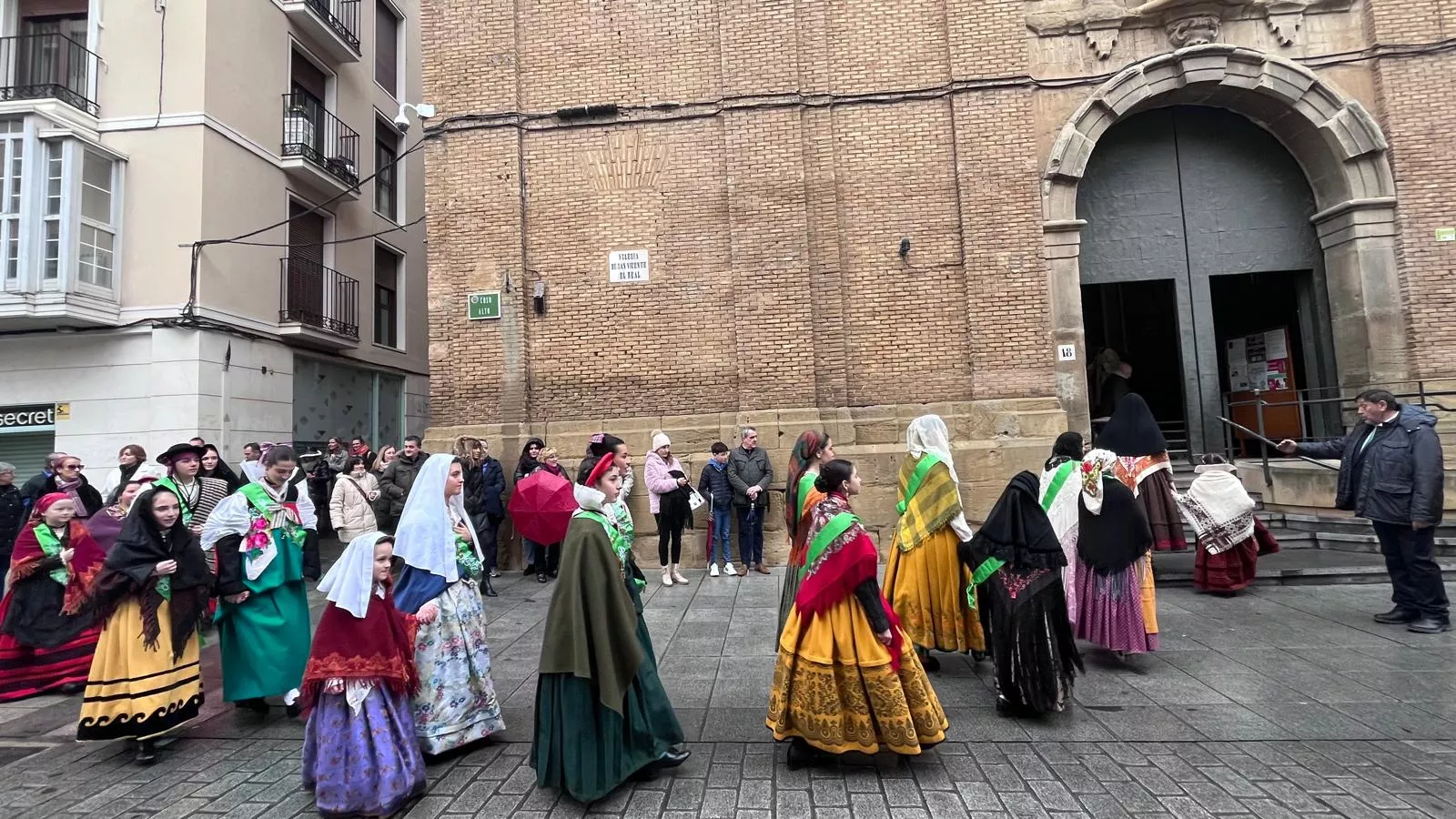 Huesca recupera la procesión de San Vicente. Foto Mercedes Manterola