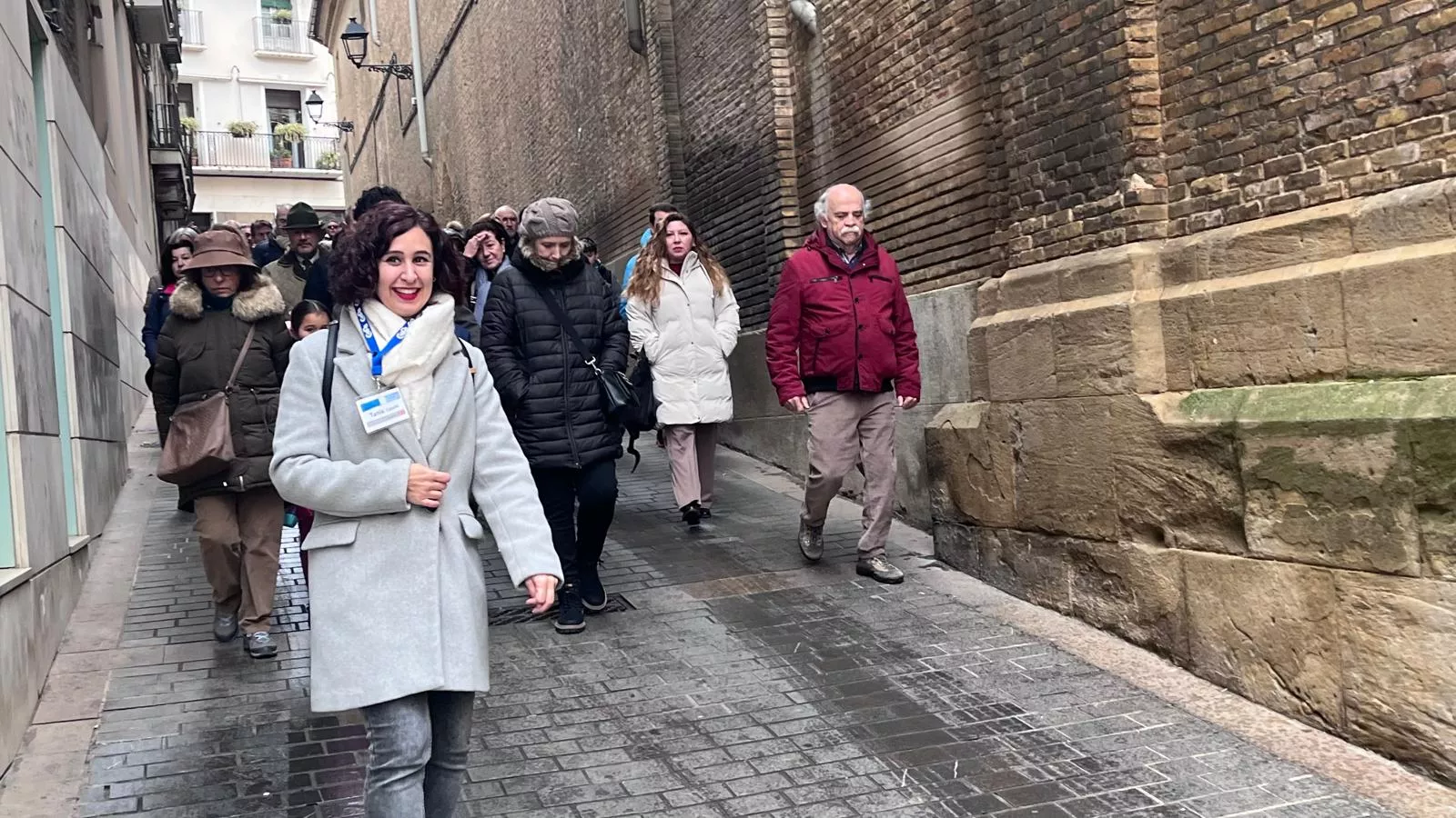 Visita guiada a los lugares vicentinos. Foto Mercedes Manterola