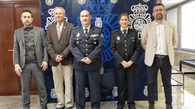 Carlos Campo, Fernando Ascaso, Camino Díaz y Alberto Torres. Foto Myriam Martínez Carlos Campo, Fernando Ascaso, Camino Díaz y Alberto Torres. Foto Myriam Martínez