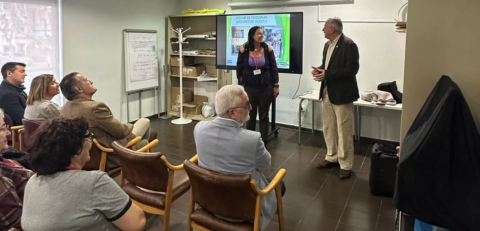  jornada de puertas abiertas del Hogar de Mayores de Huesca