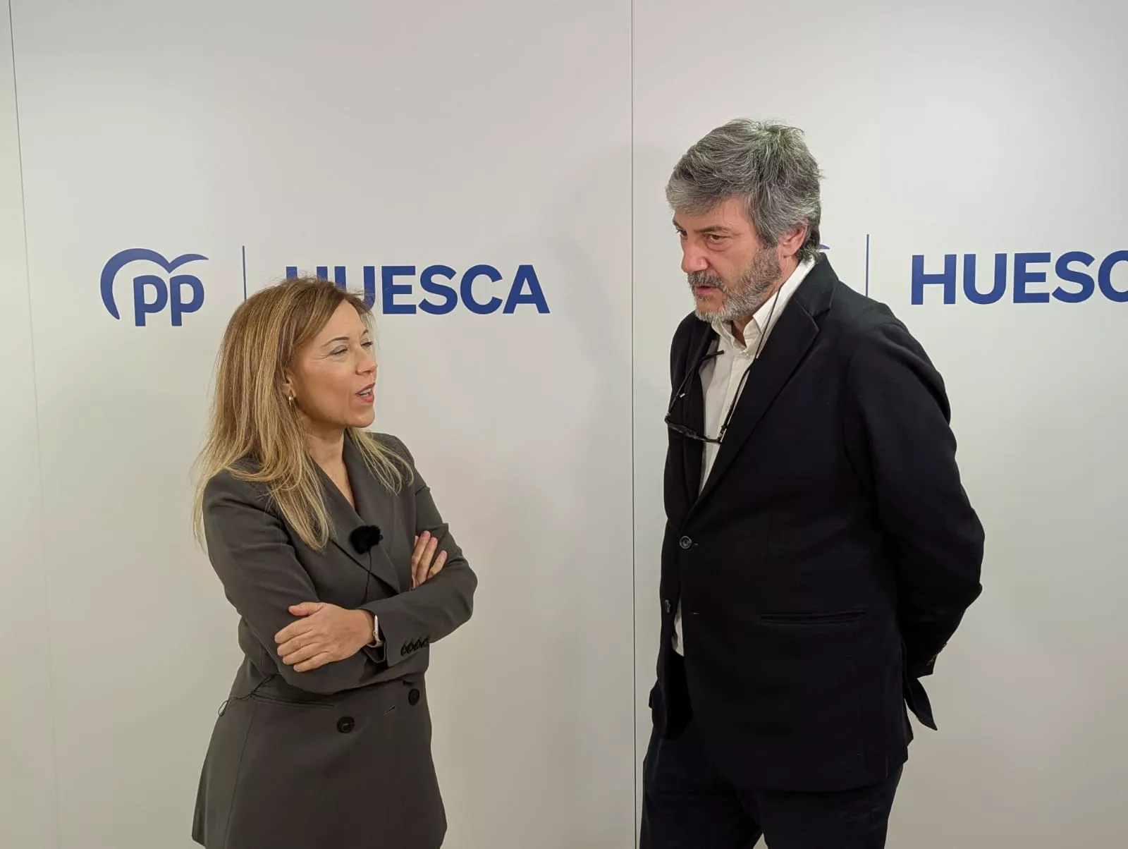 Ana Alós y Gerardo Oliván