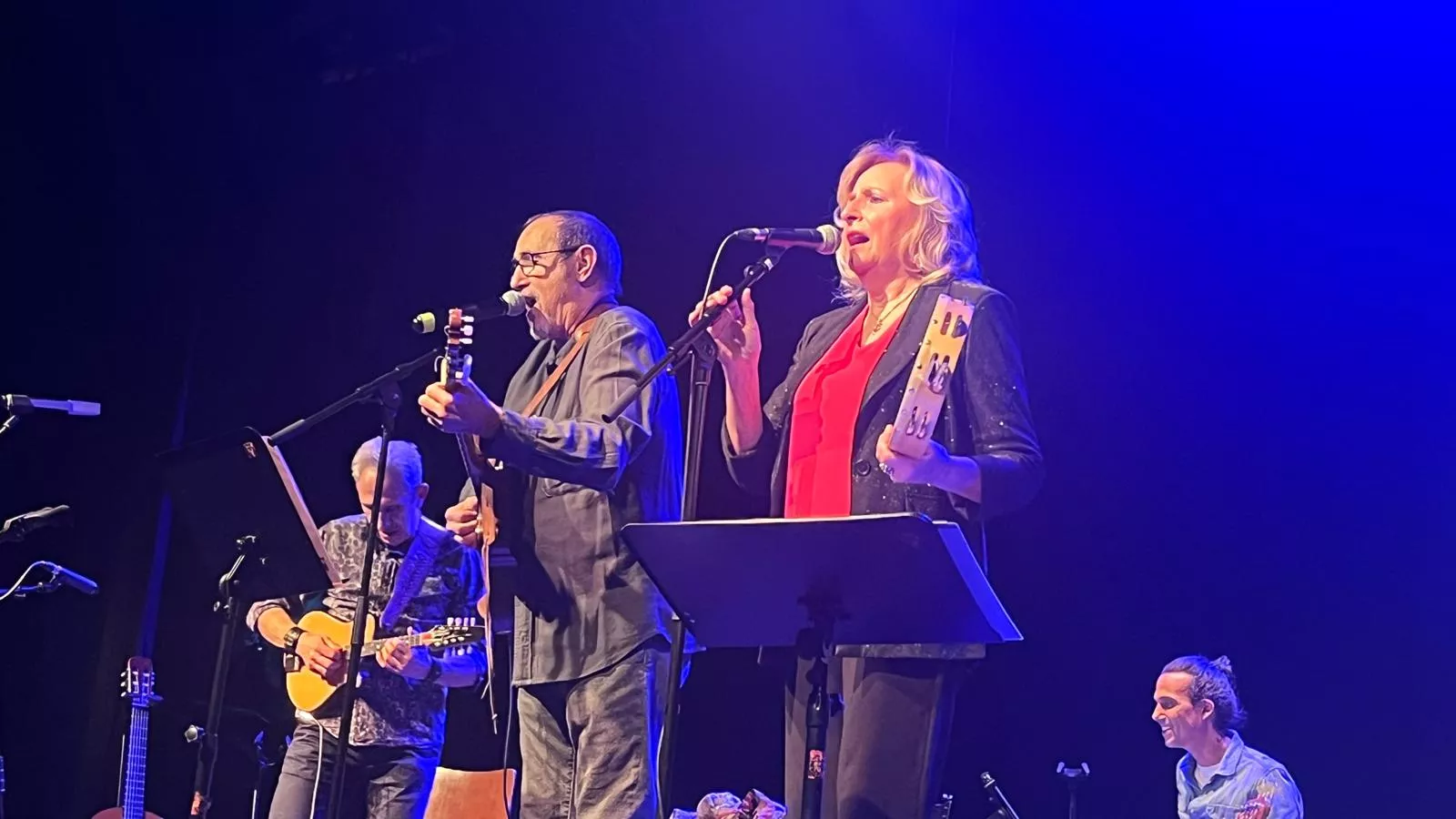 Concierto de Olga y los Ministriles “15 Aniversario” en Huesca. Foto Mercedes Manterola