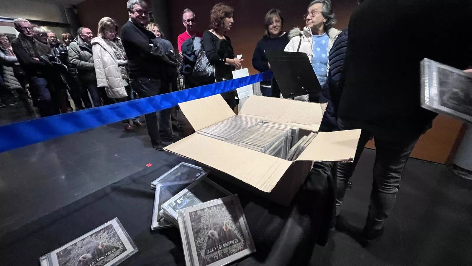 Concierto de Olga y los Ministriles “15 Aniversario” en Huesca. Foto Mercedes Manterola