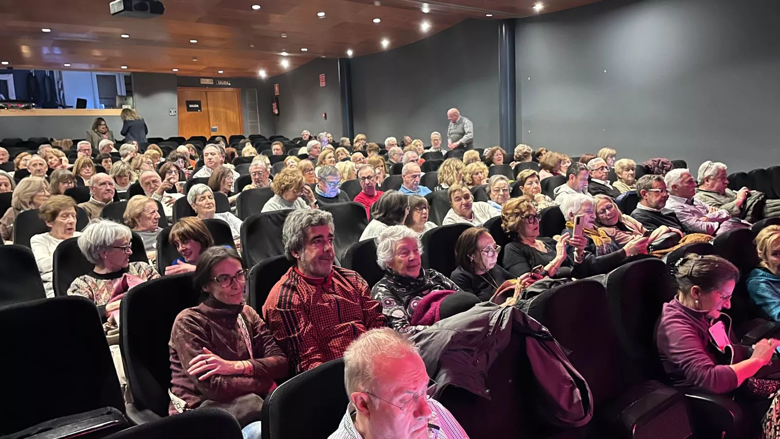 Concierto de Olga y los Ministriles “15 Aniversario” en Huesca. Foto Mercedes Manterola