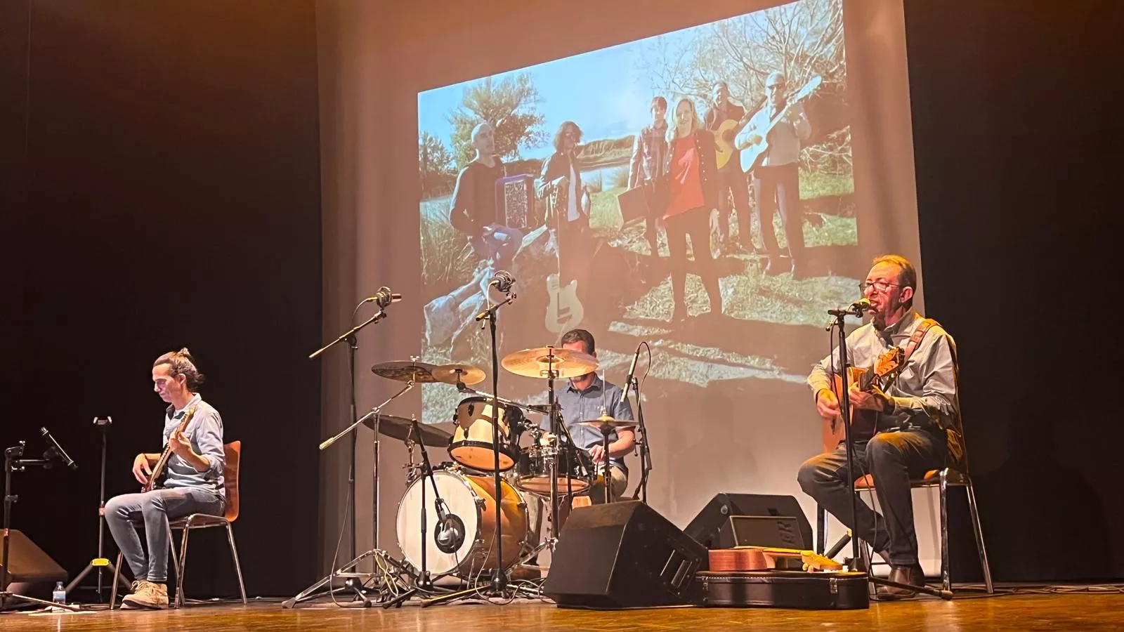 Concierto de Olga y los Ministriles “15 Aniversario” en Huesca. Foto Mercedes Manterola