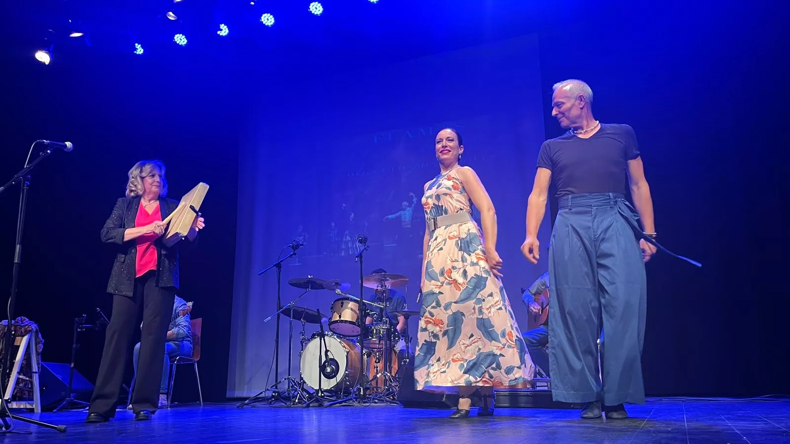 Concierto de Olga y los Ministriles “15 Aniversario” en Huesca. Foto Mercedes Manterola