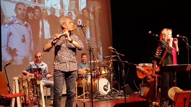 Concierto de Olga y los Ministriles “15 Aniversario” en Huesca. Foto Myriam Martínez Concierto de Olga y los Ministriles “15 Aniversario” en Huesca. Foto Myriam Martínez