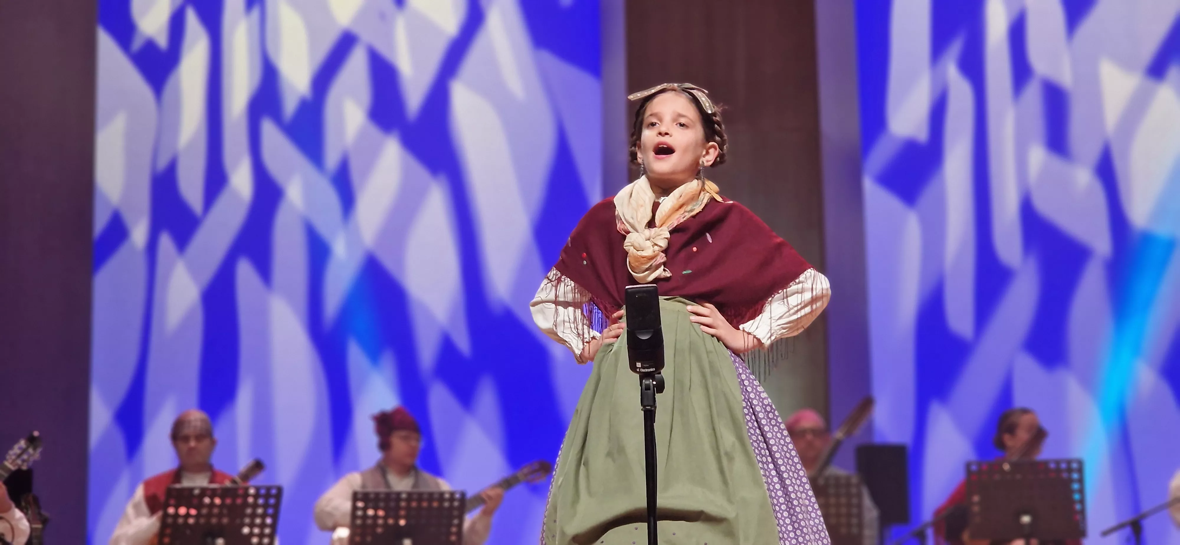 Final benjamín, infantil, juvenil y veteranos del XXXII Certamen Nacional de Jota Ciudad de Huesca. Foto Myriam Martínez