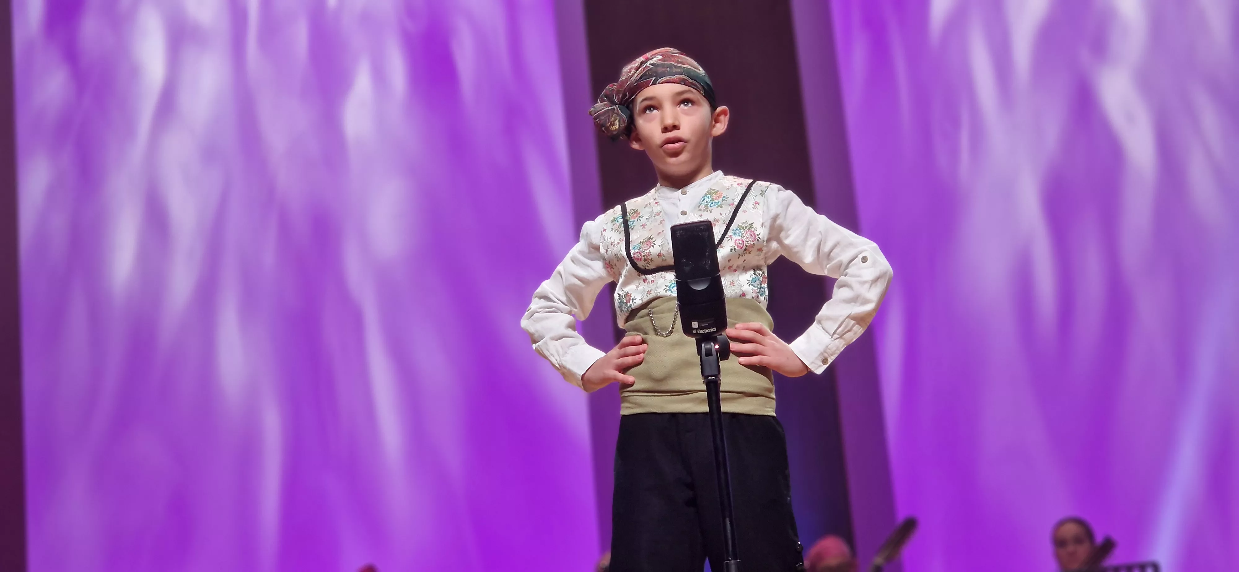 Final benjamín, infantil, juvenil y veteranos del XXXII Certamen Nacional de Jota Ciudad de Huesca. Foto Myriam Martínez