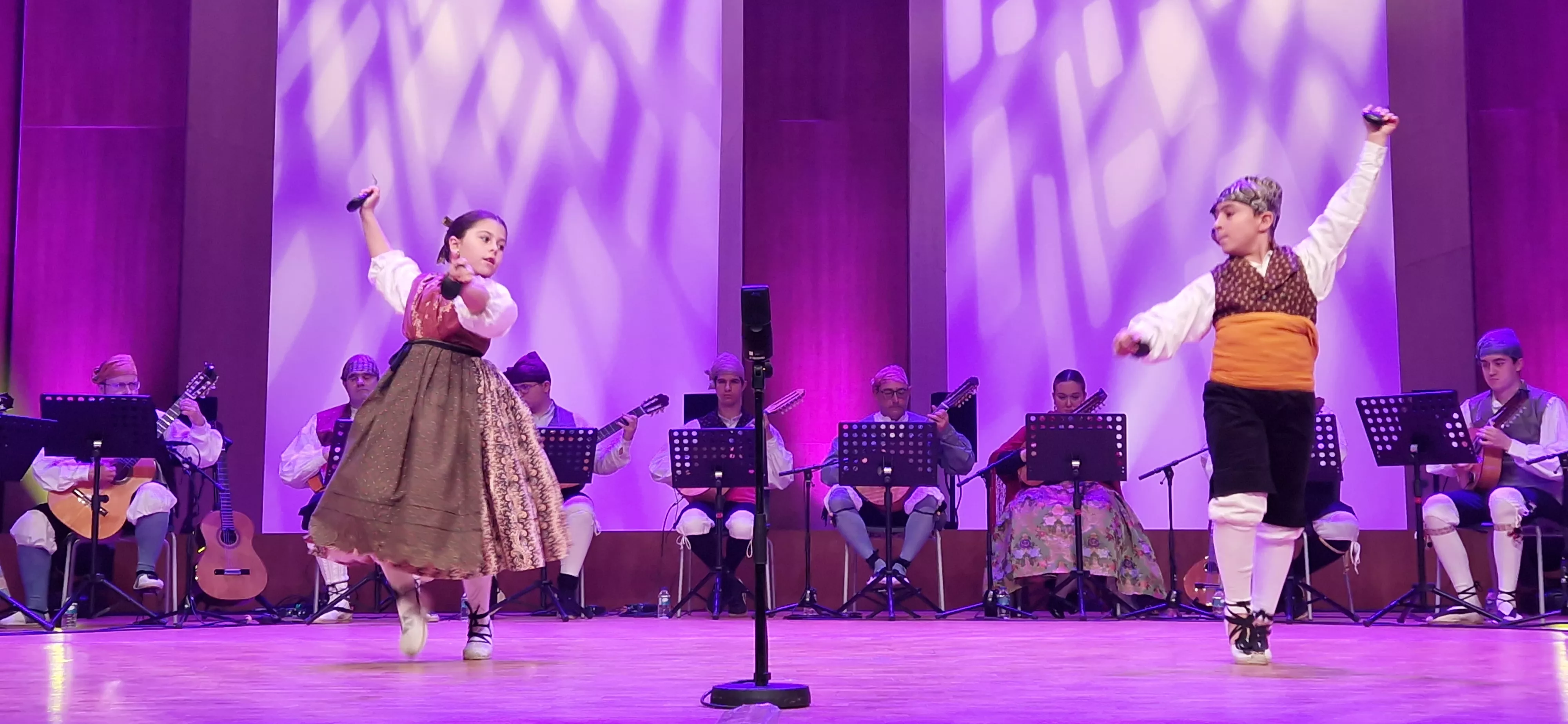 Final benjamín, infantil, juvenil y veteranos del XXXII Certamen Nacional de Jota Ciudad de Huesca. Foto Myriam Martínez