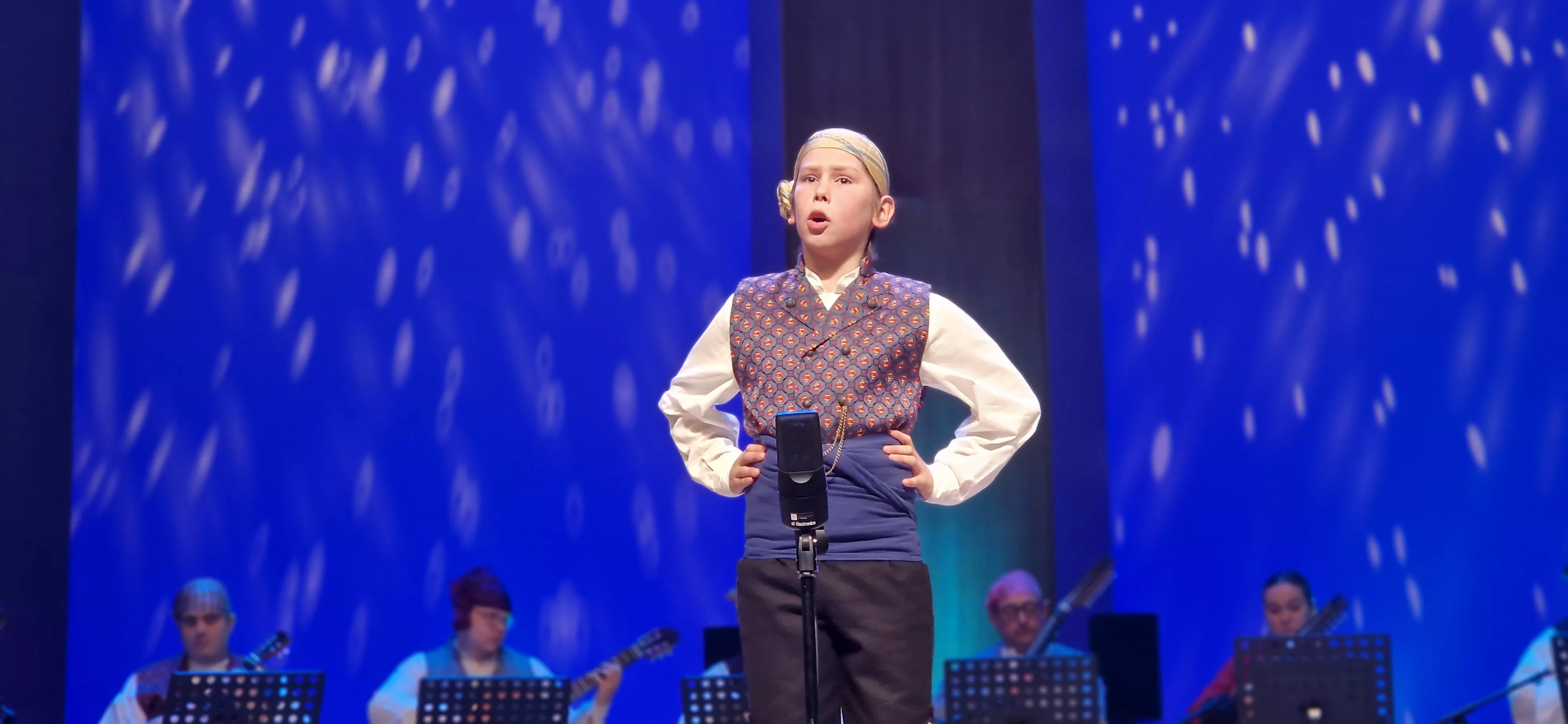Final benjamín, infantil, juvenil y veteranos del XXXII Certamen Nacional de Jota Ciudad de Huesca. Foto Myriam Martínez