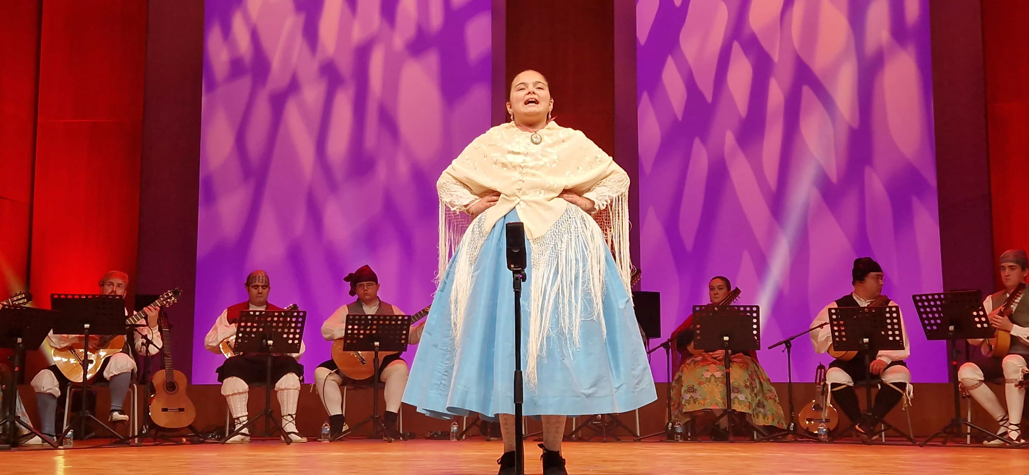 Final benjamín, infantil, juvenil y veteranos del XXXII Certamen Nacional de Jota Ciudad de Huesca. Foto Myriam Martínez