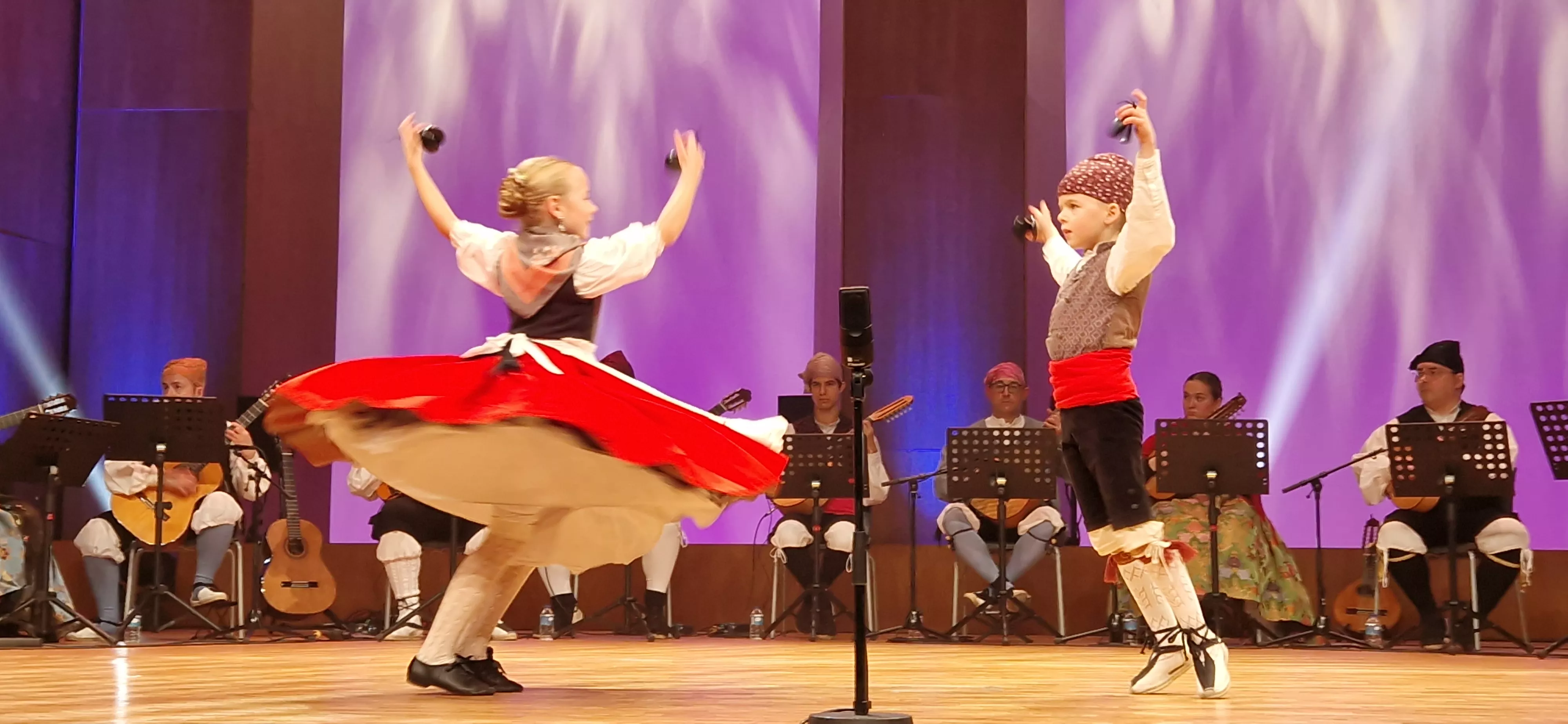 Final benjamín, infantil, juvenil y veteranos del XXXII Certamen Nacional de Jota Ciudad de Huesca. Foto Myriam Martínez