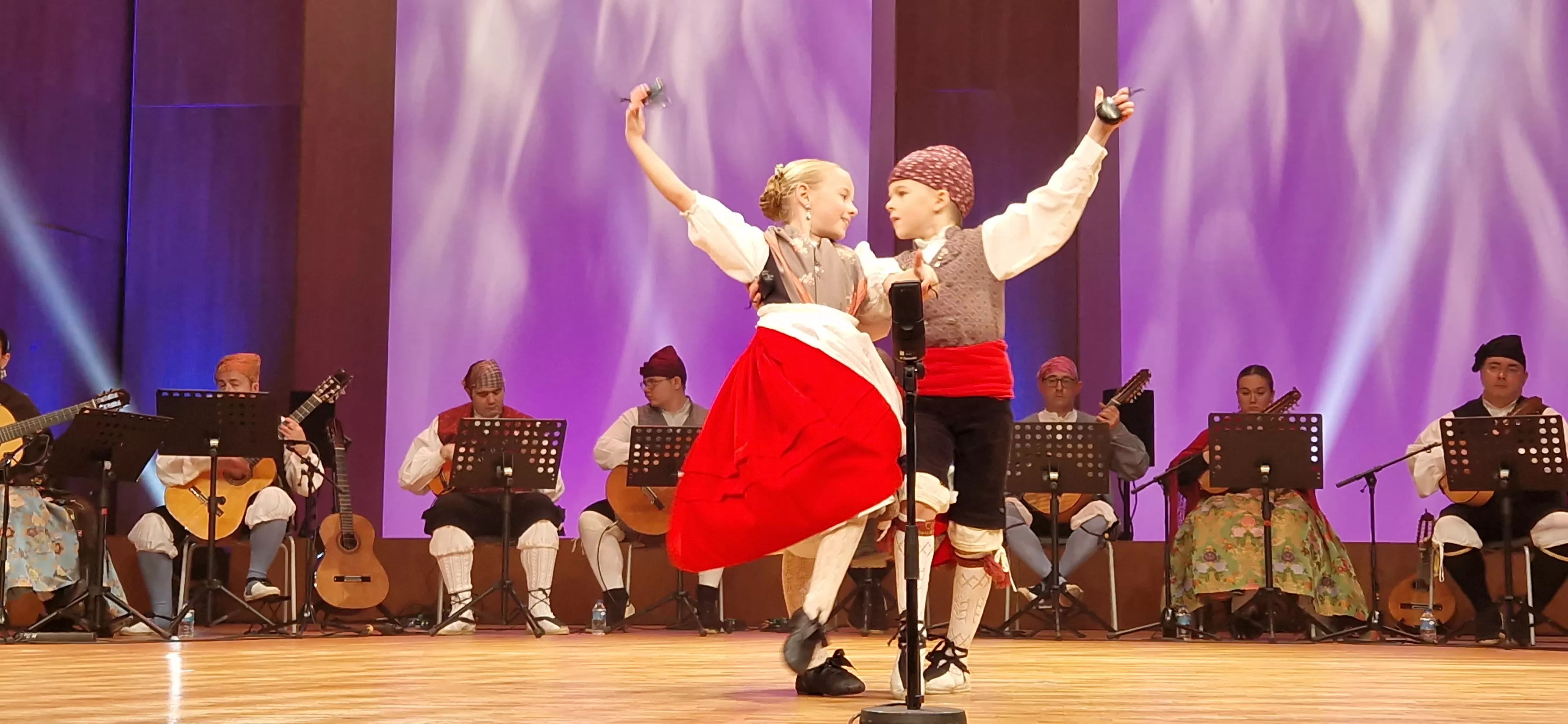 Final benjamín, infantil, juvenil y veteranos del XXXII Certamen Nacional de Jota Ciudad de Huesca. Foto Myriam Martínez