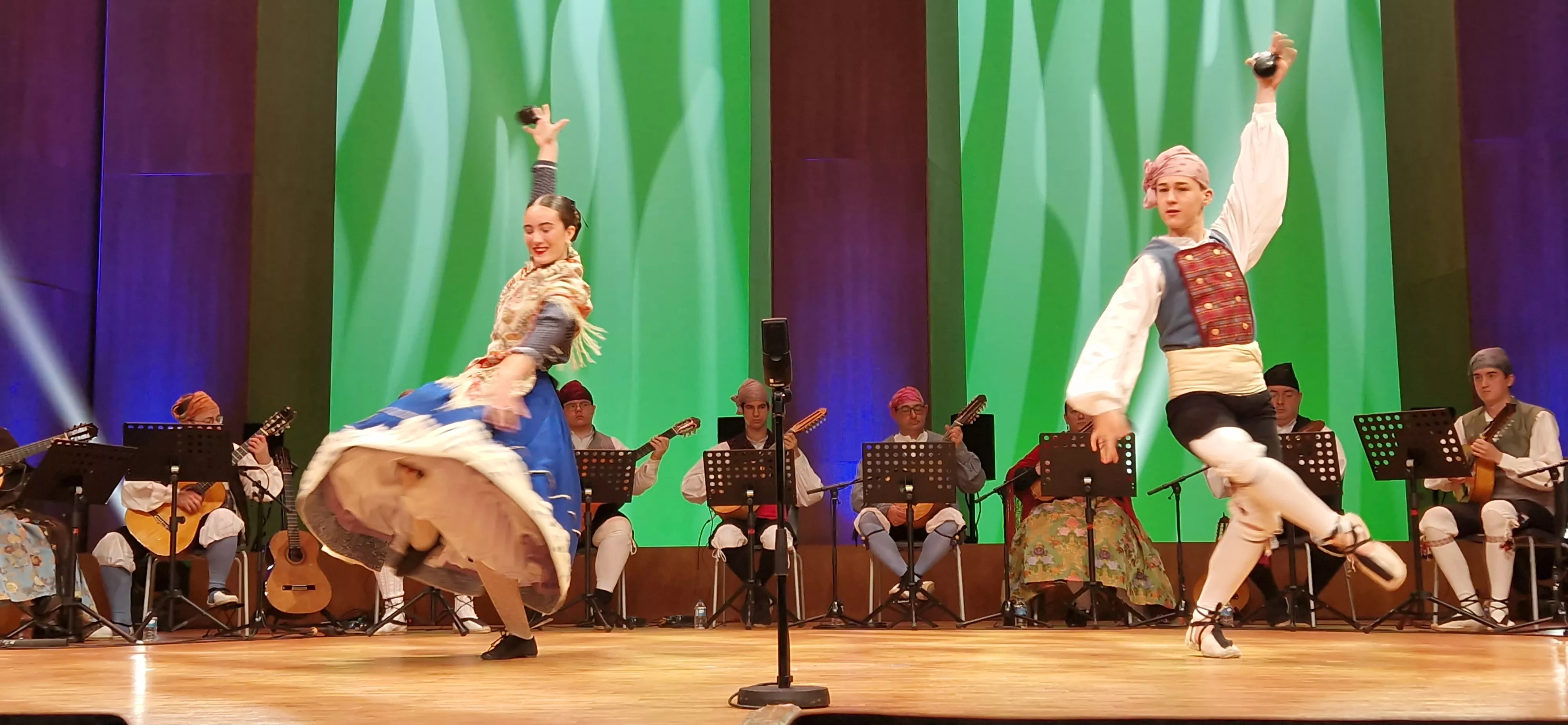Final benjamín, infantil, juvenil y veteranos del XXXII Certamen Nacional de Jota Ciudad de Huesca. Foto Myriam Martínez
