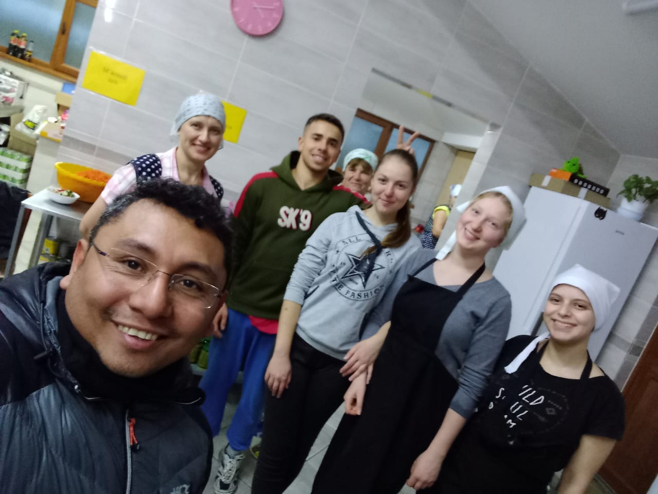 Jesús Escalona en Ucrania Jesús Escalona en Ucrania