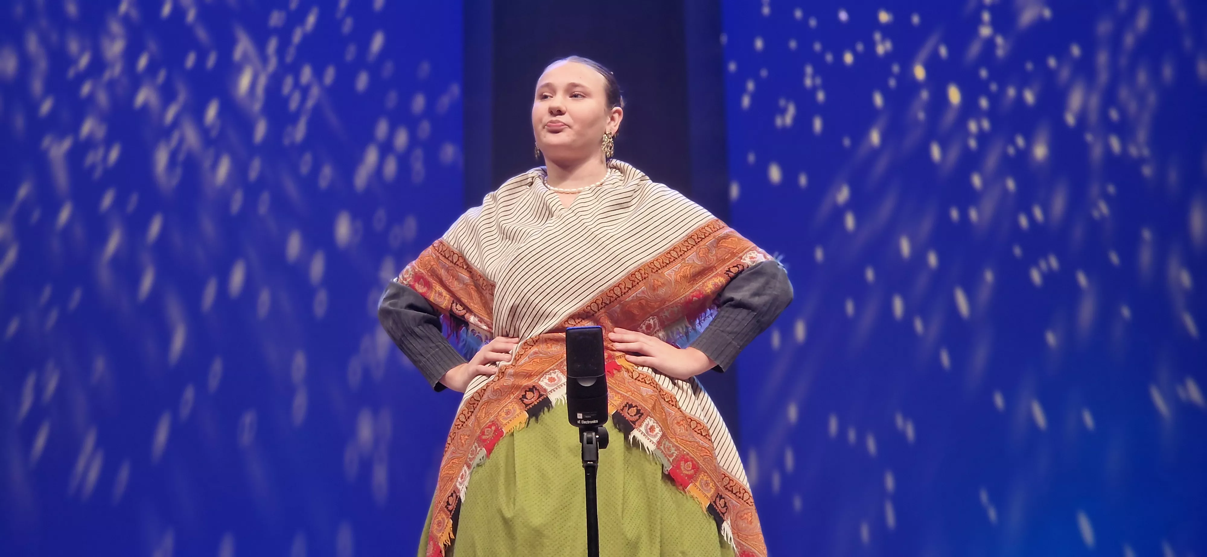 Final benjamín, infantil, juvenil y veteranos del XXXII Certamen Nacional de Jota Ciudad de Huesca. Foto Myriam Martínez