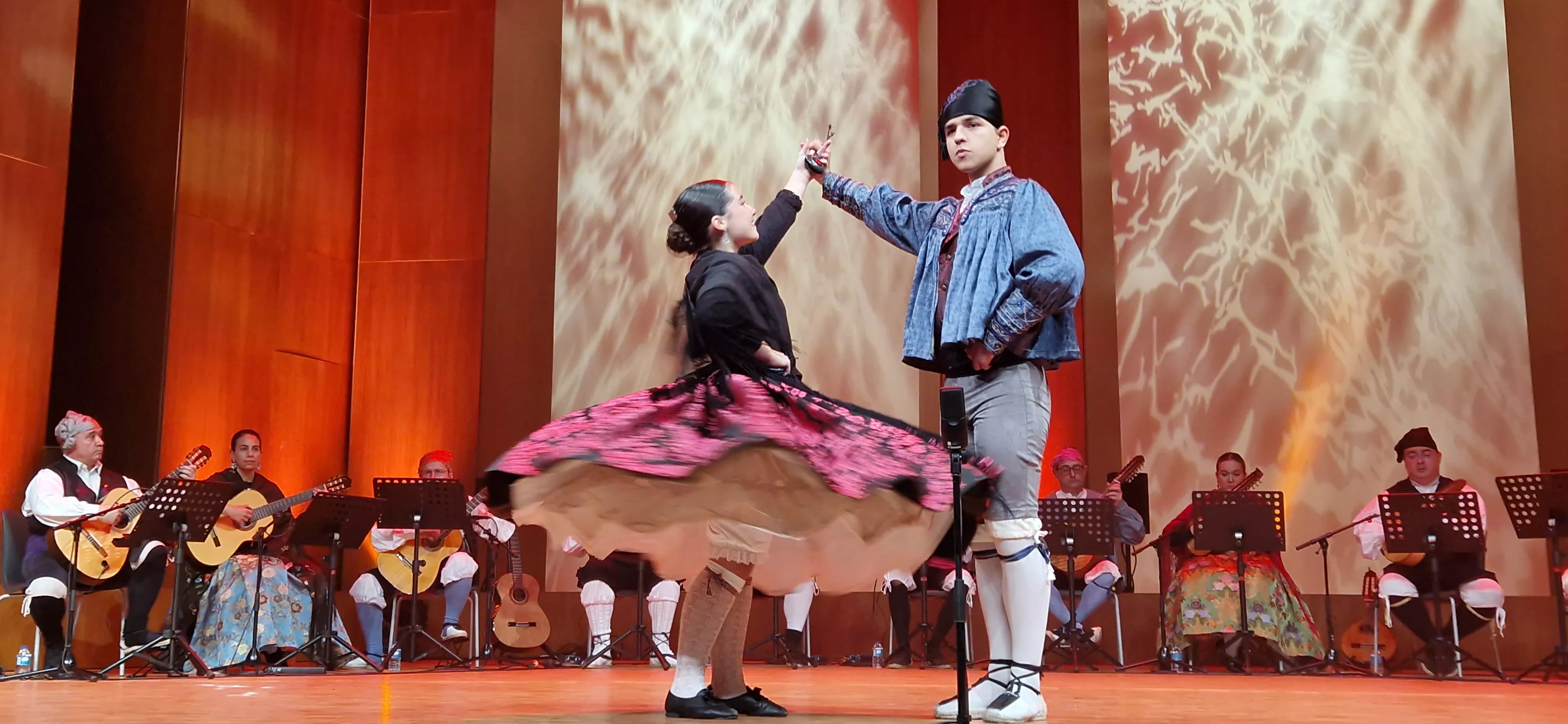Final benjamín, infantil, juvenil y veteranos del XXXII Certamen Nacional de Jota Ciudad de Huesca. Foto Myriam Martínez