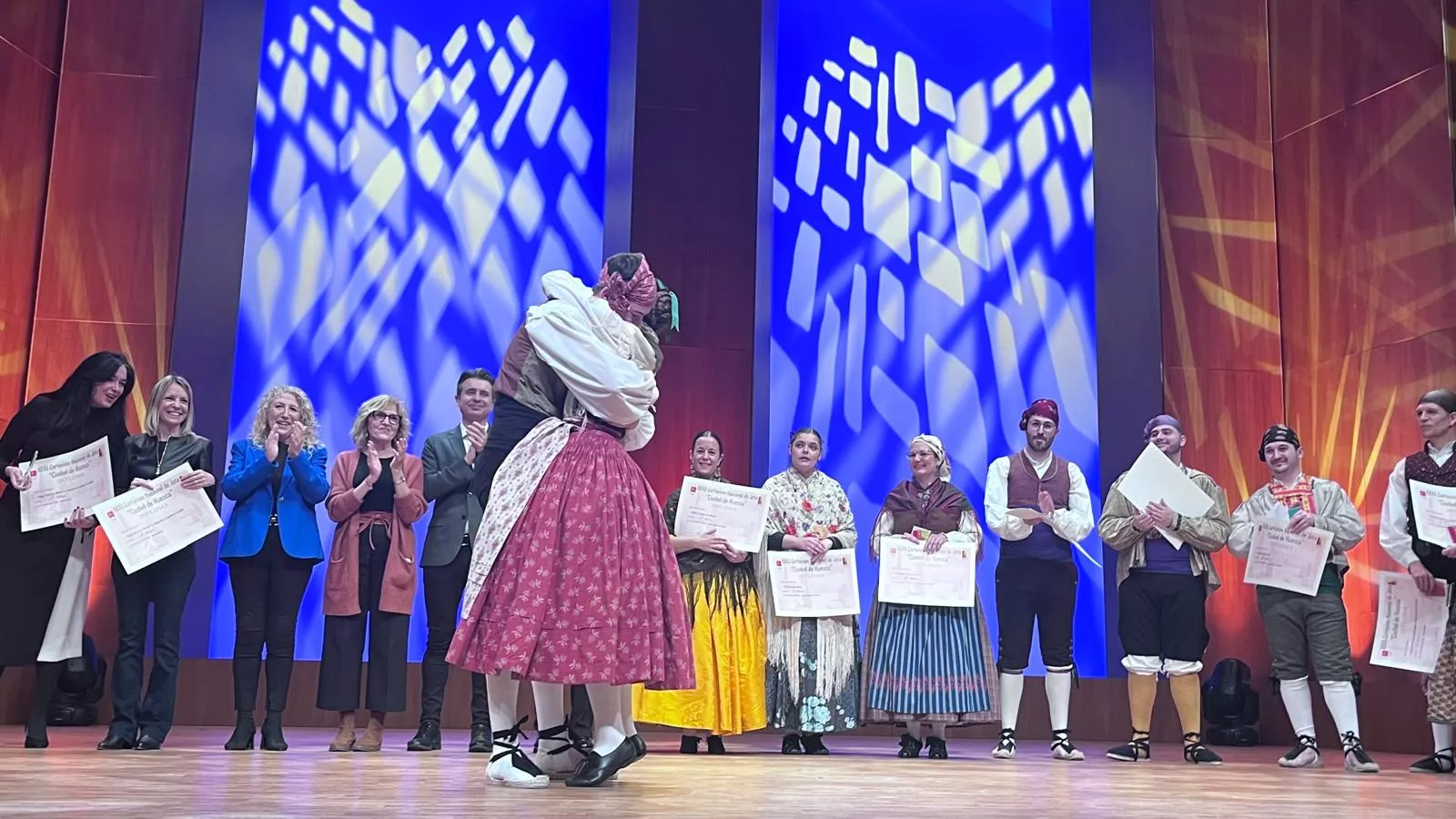 Final de canto, baile y dúos y el extraordinario del Certamen Nacional de Jota Ciudad de Huesca. Foto Mercedes Manterola