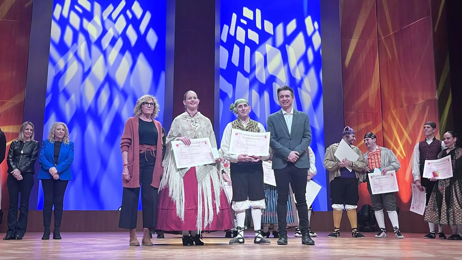 Final de canto, baile y dúos y el extraordinario del Certamen Nacional de Jota Ciudad de Huesca. Foto Mercedes Manterola