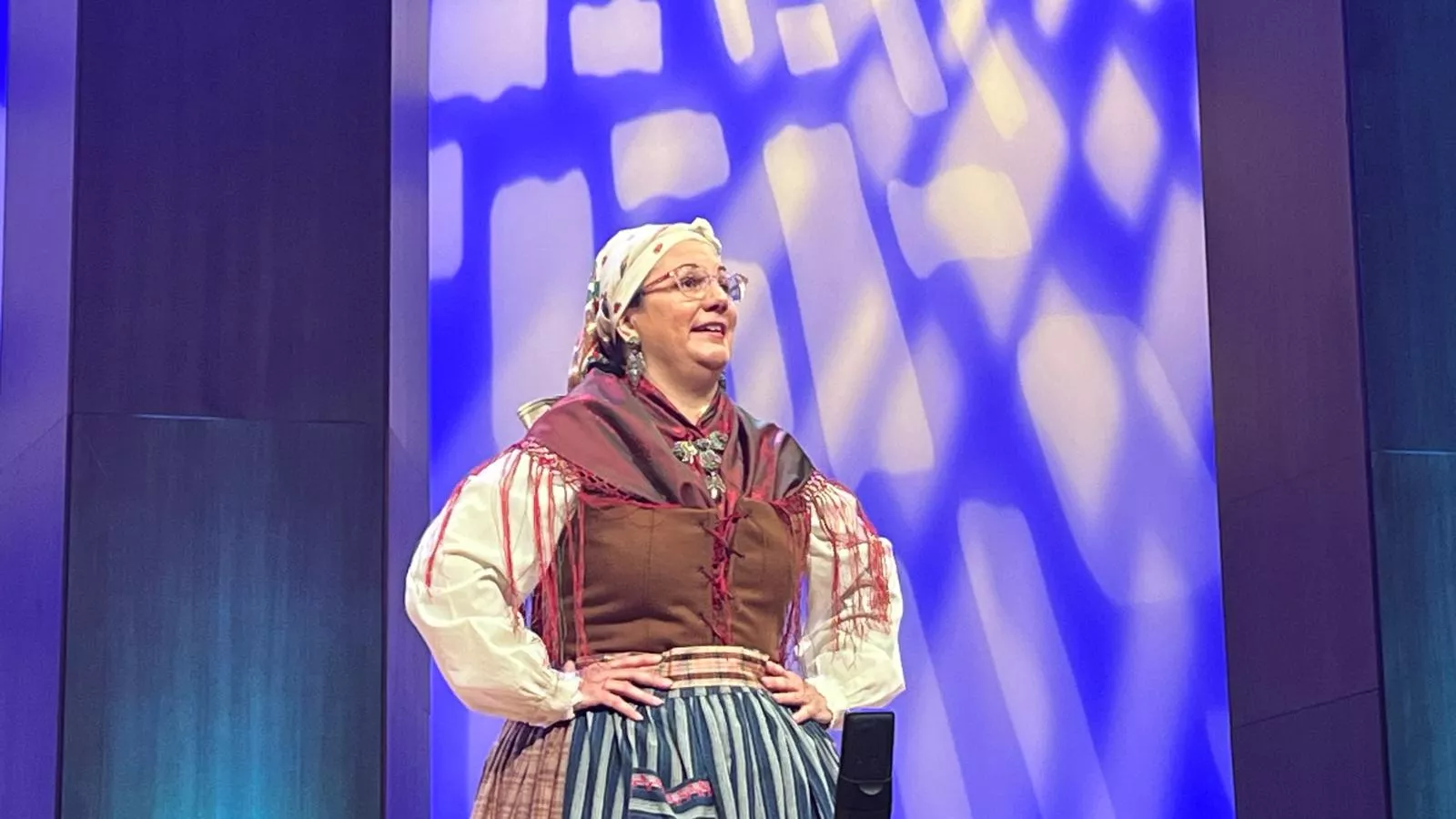 Final de canto, baile y dúos y el extraordinario del Certamen Nacional de Jota Ciudad de Huesca. Foto Mercedes Manterola