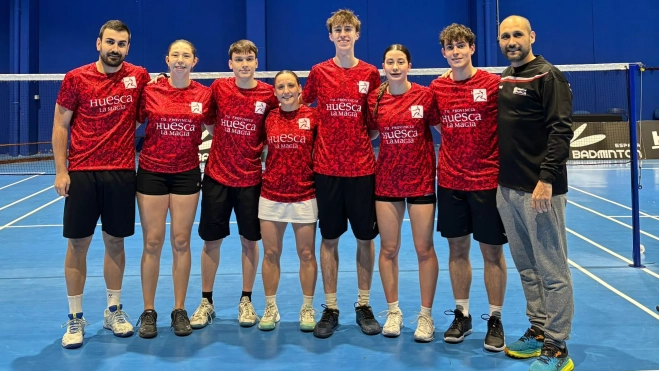 El Huesca La Magia B en Huelva. El Huesca La Magia B en Huelva.