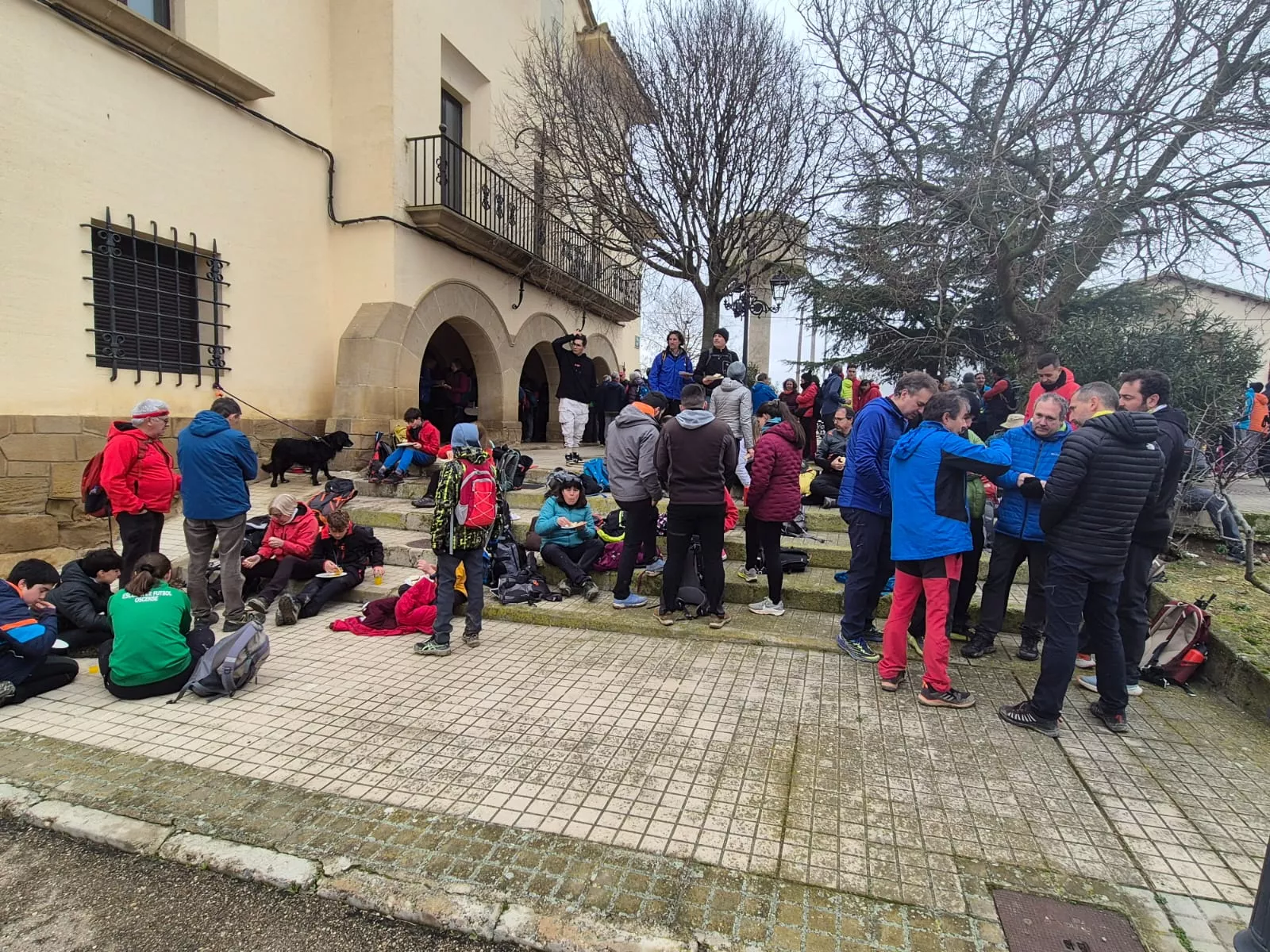 Huevo Frito Solidario con Etiopía en Banariés. Foto Juanlu Herrero