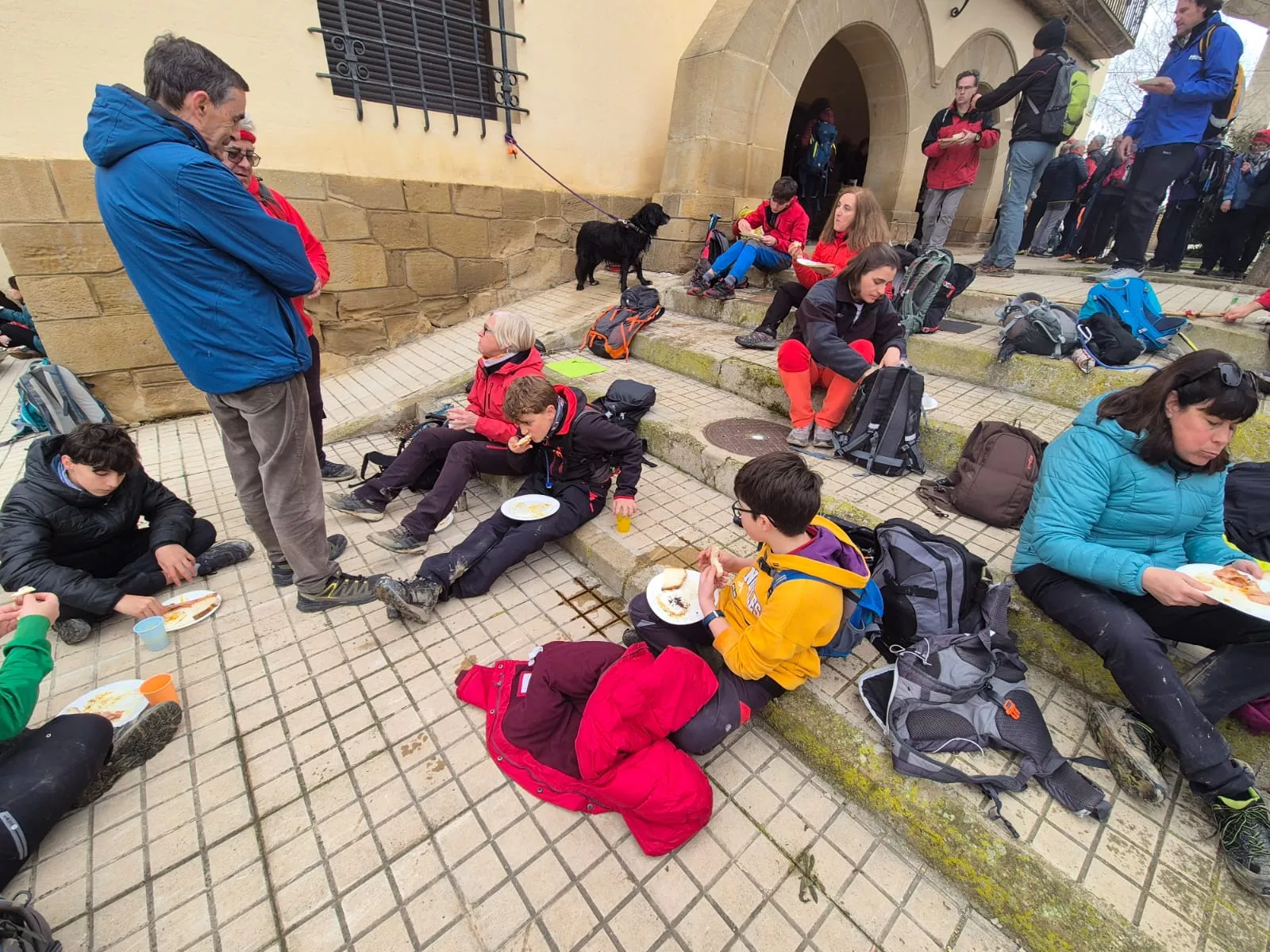 Huevo Frito Solidario con Etiopía en Banariés. Foto Juanlu Herrero