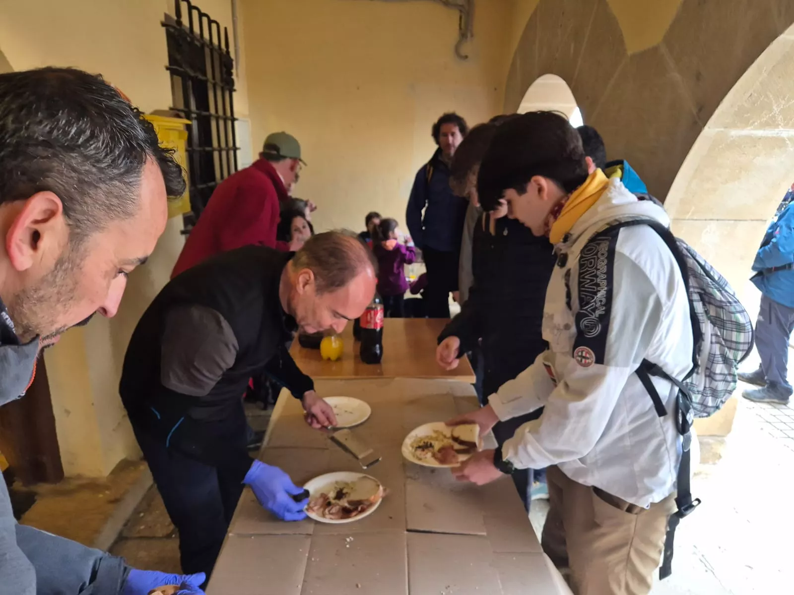 Huevo Frito Solidario con Etiopía en Banariés. Foto Juanlu Herrero