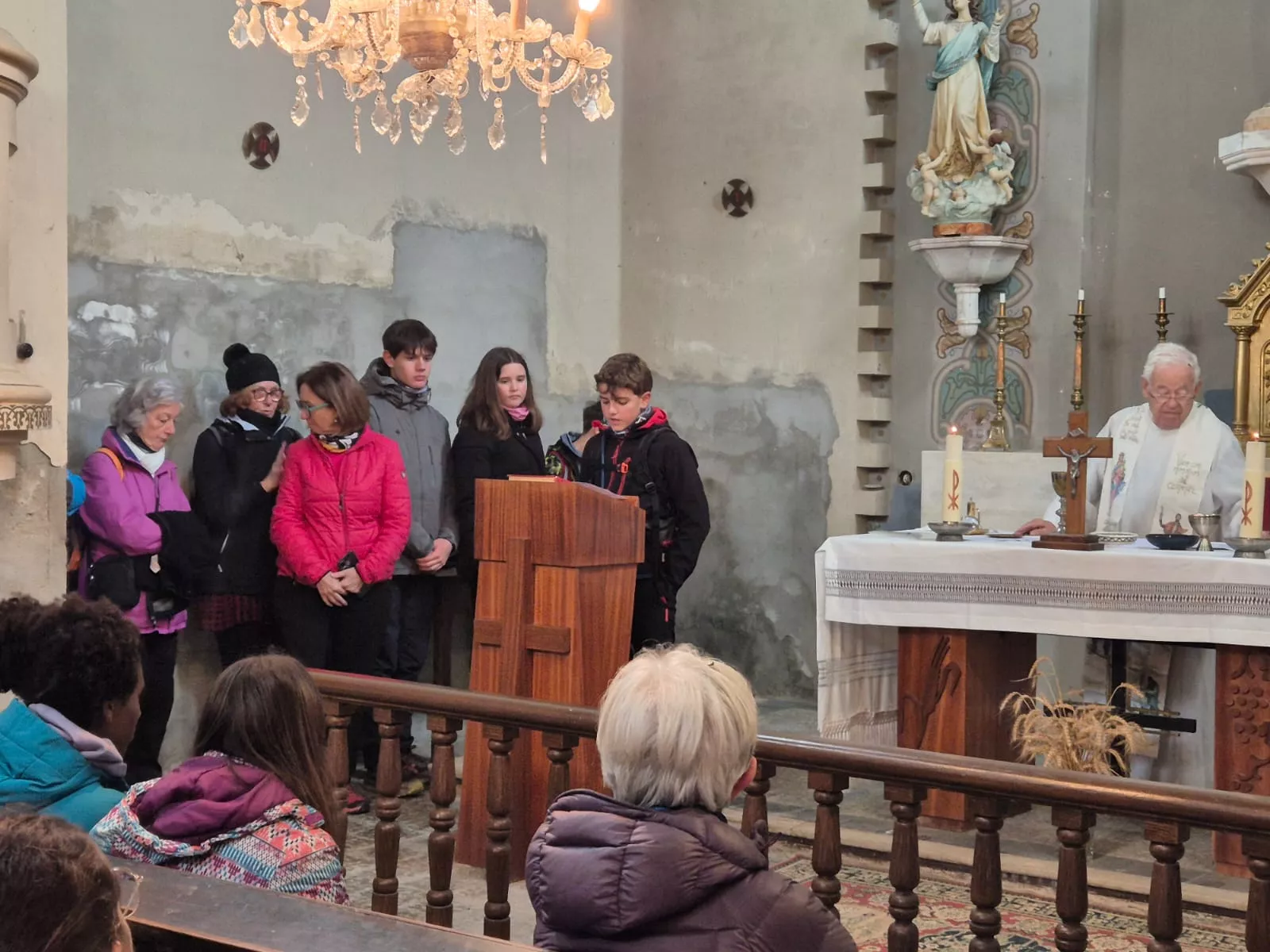 Huevo Frito Solidario con Etiopía en Banariés. Foto Juanlu Herrero