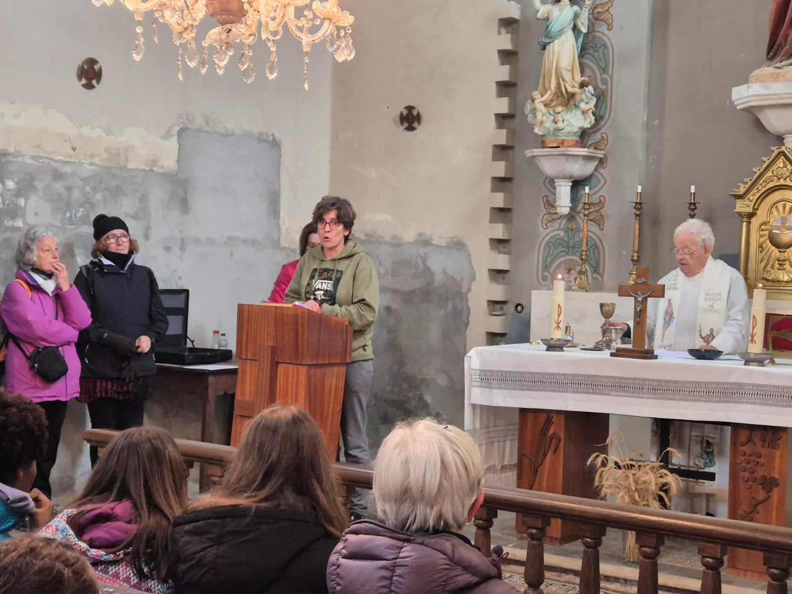 Huevo Frito Solidario con Etiopía en Banariés. Foto Juanlu Herrero